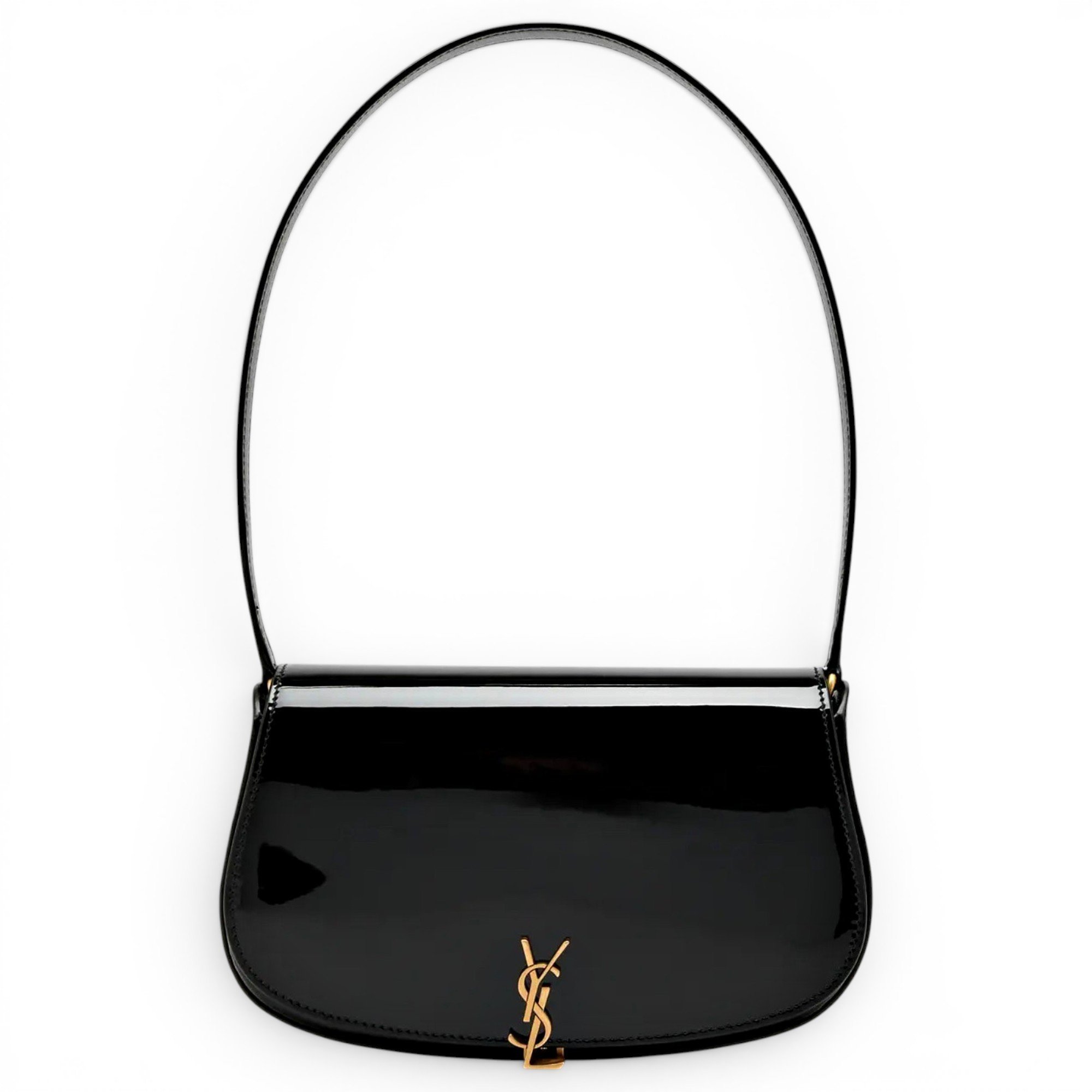 Voltaire patent leather handbag