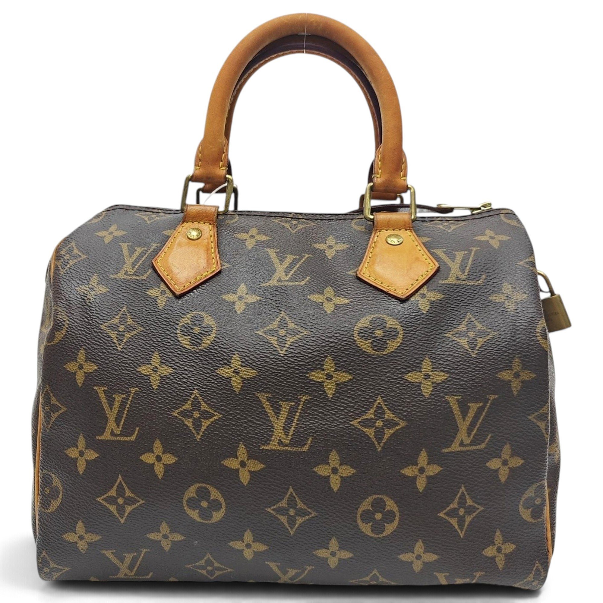 Nano Speedy / Mini HL leather handbag