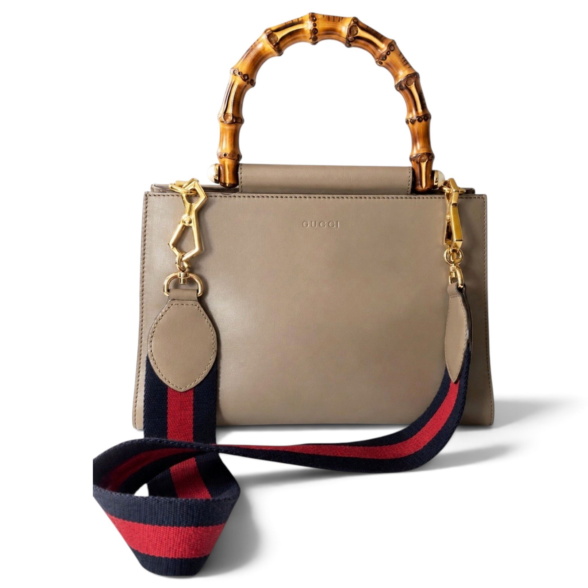 Nymphaea leather handbag