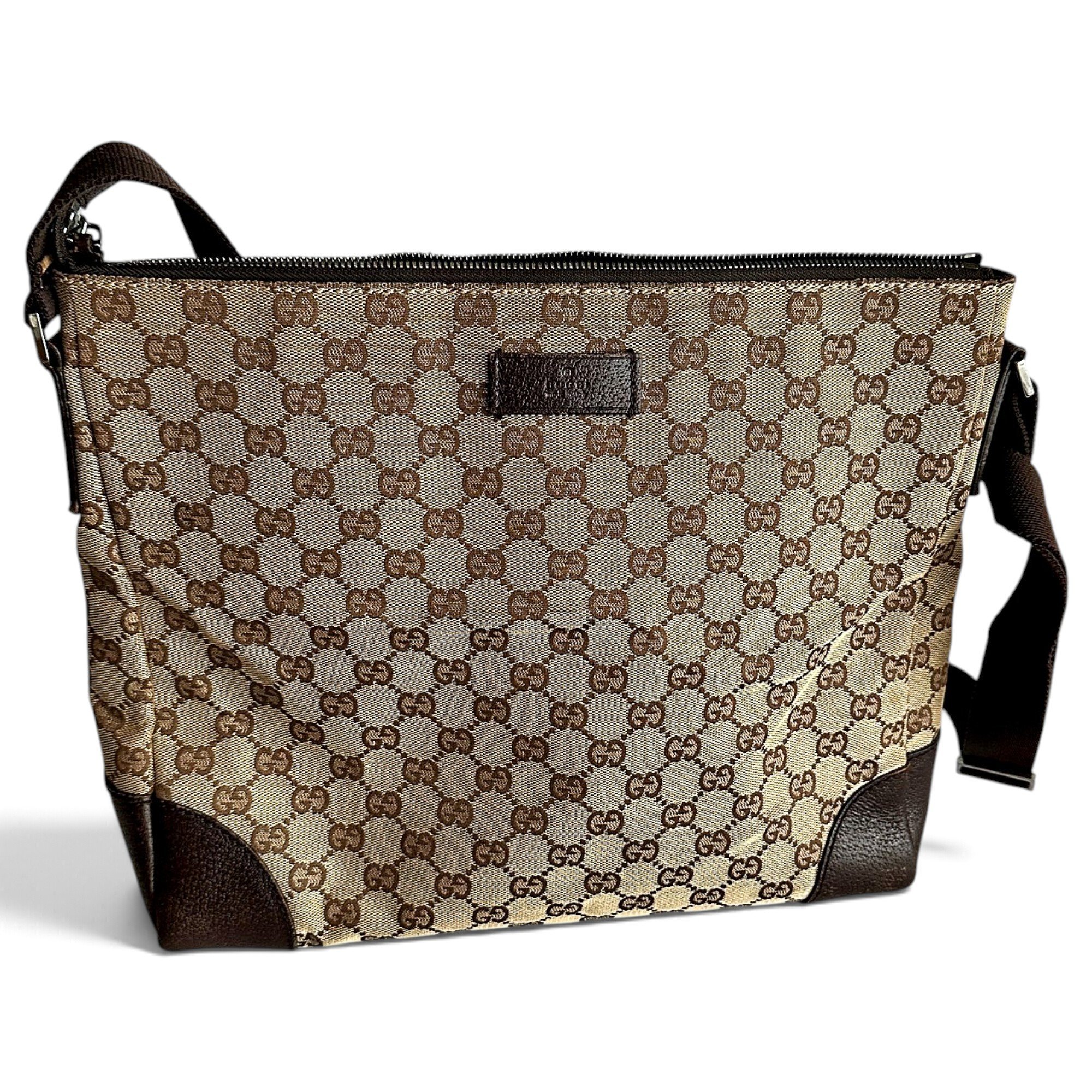 Ophidia cloth crossbody bag