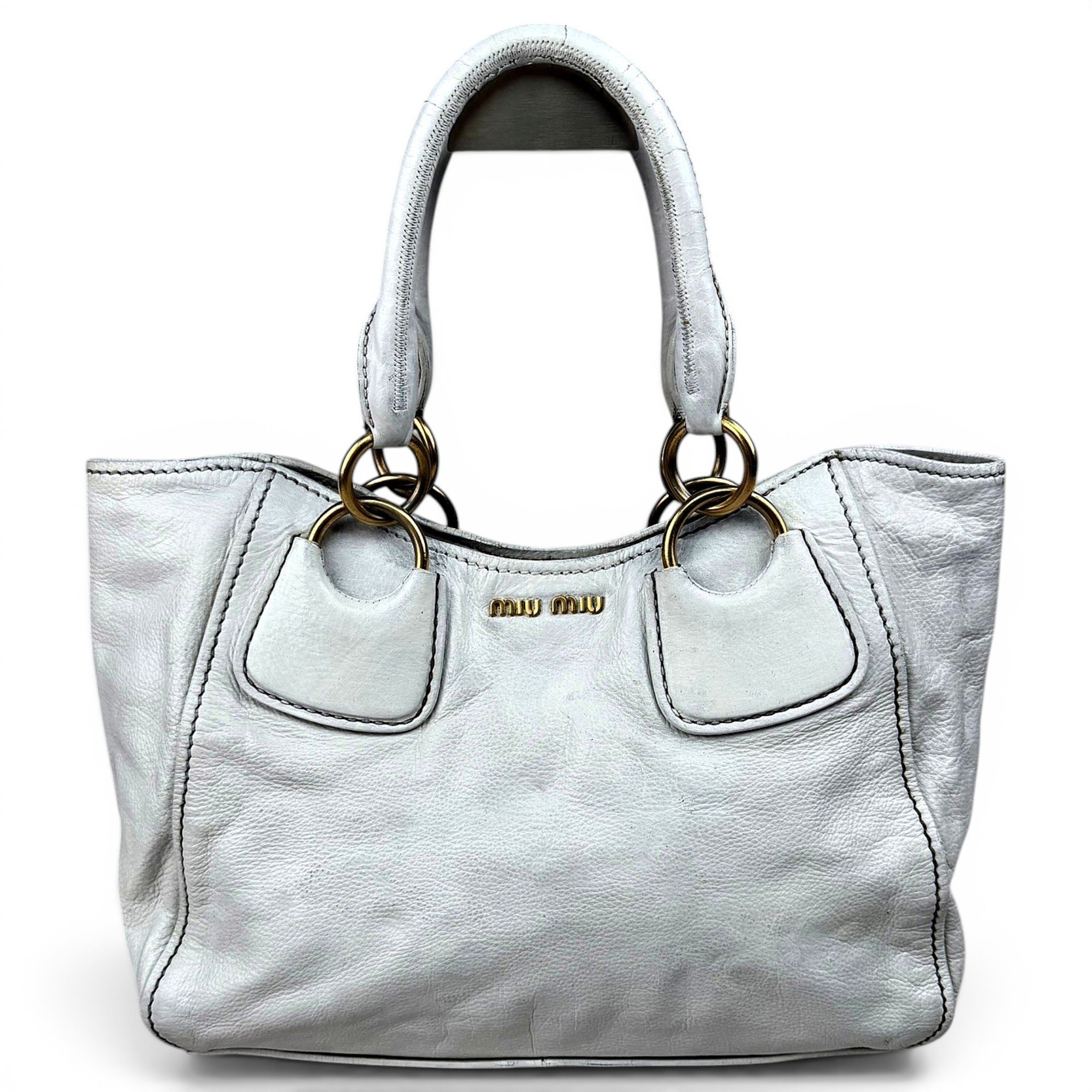 Vitello leather handbag