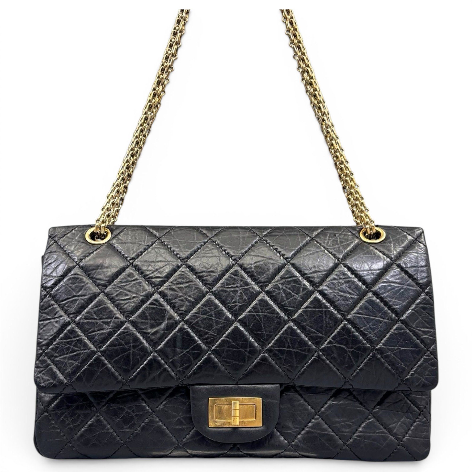 2.55 leather handbag
