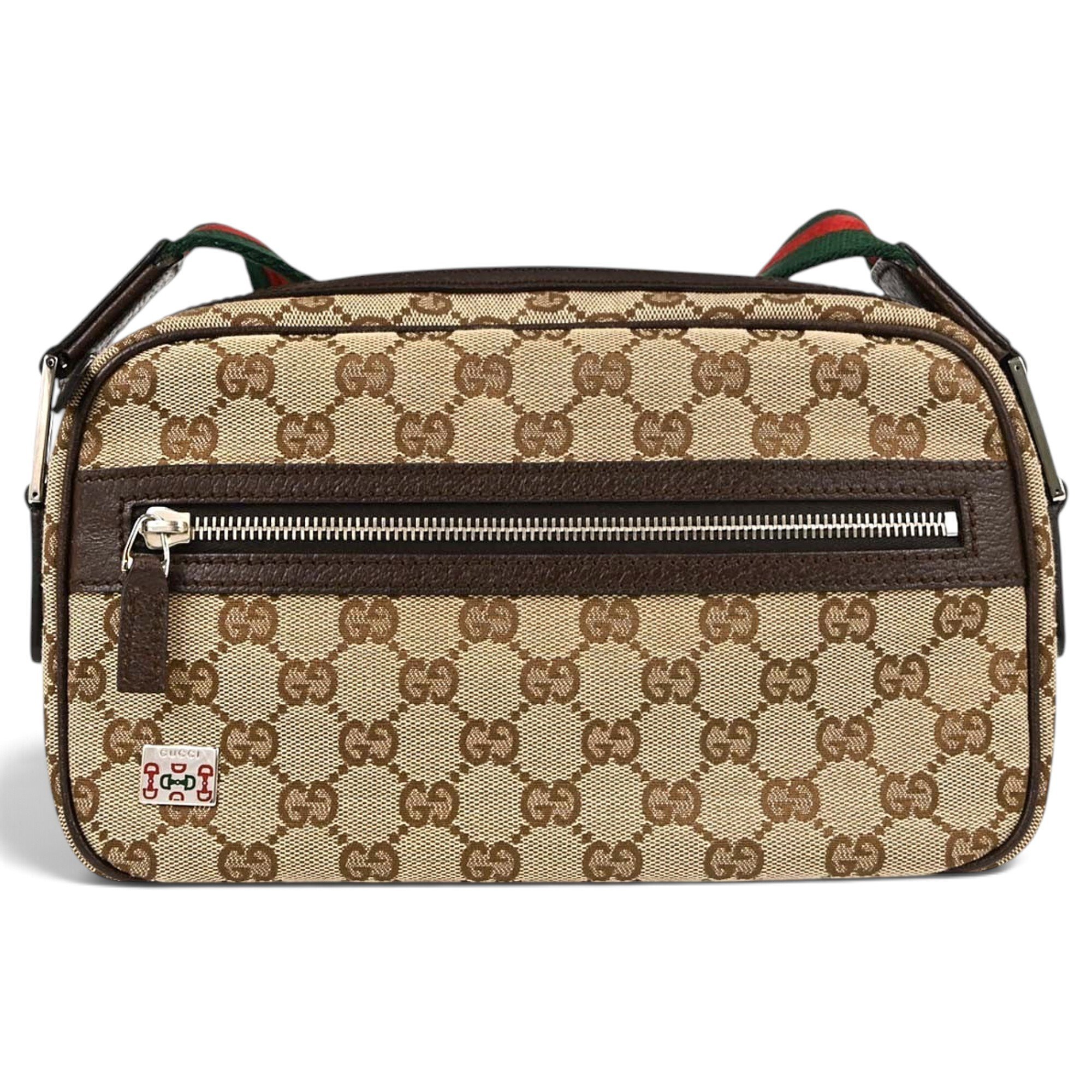 Leather crossbody bag