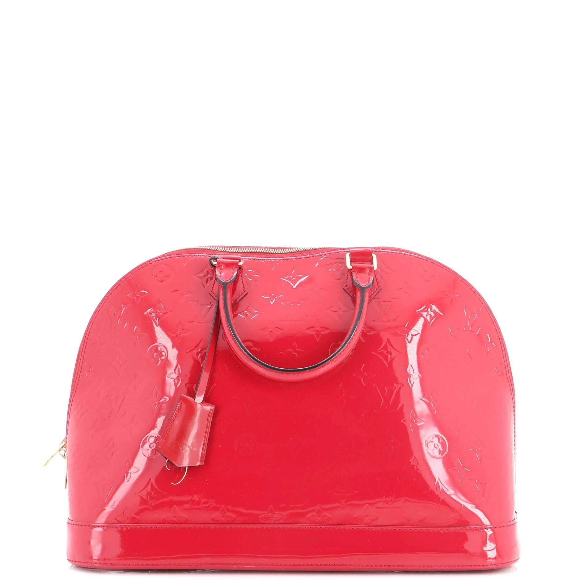 Alma patent leather handbag