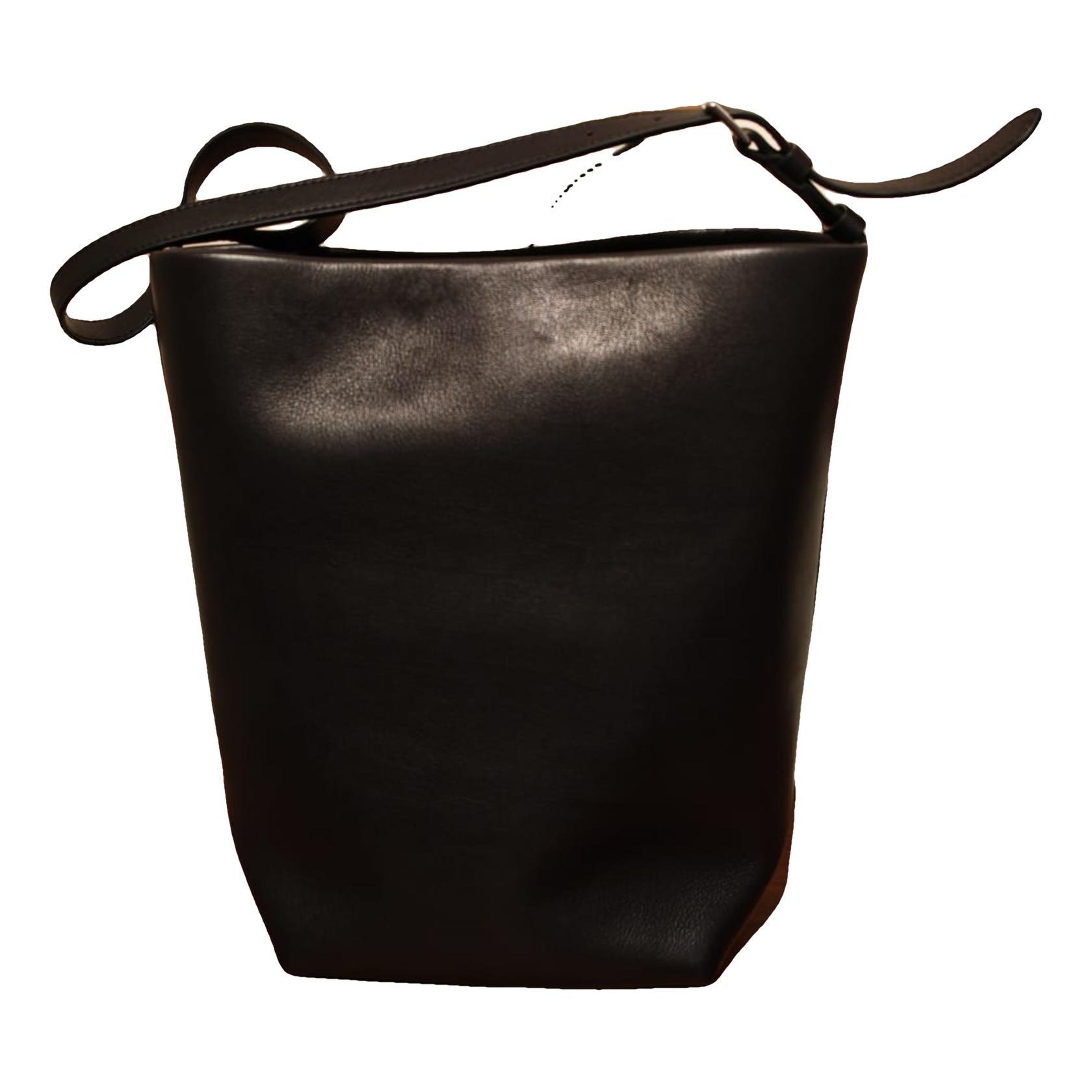 Park N/S leather tote