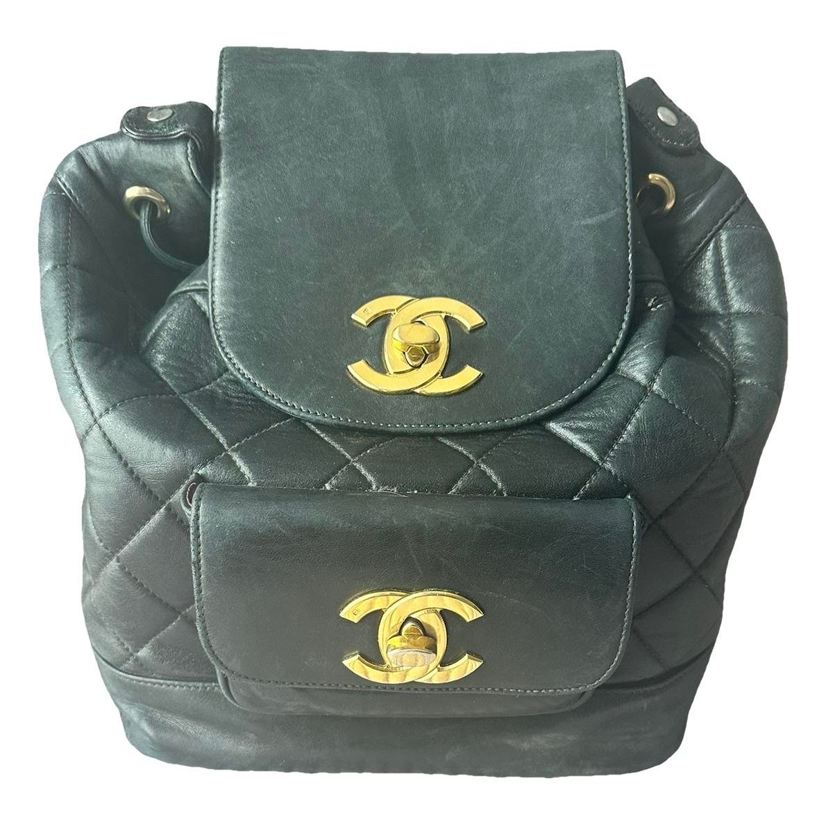 Duma leather backpack