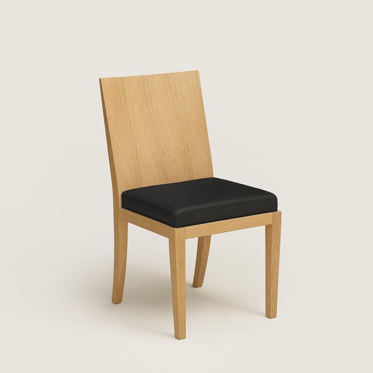 Reeditions J.-M. Frank par Hermès chair with padded seat