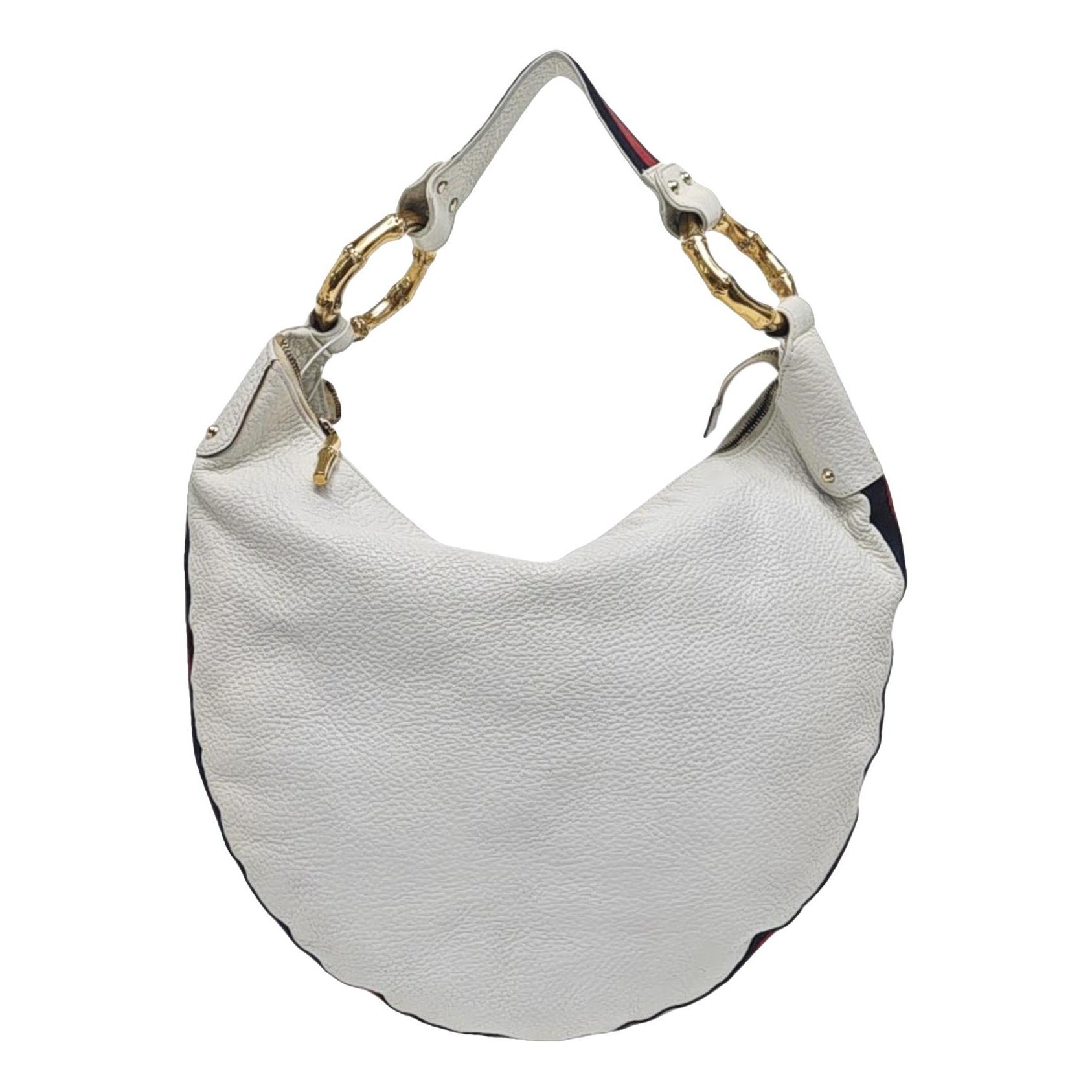 Bamboo Ring leather handbag