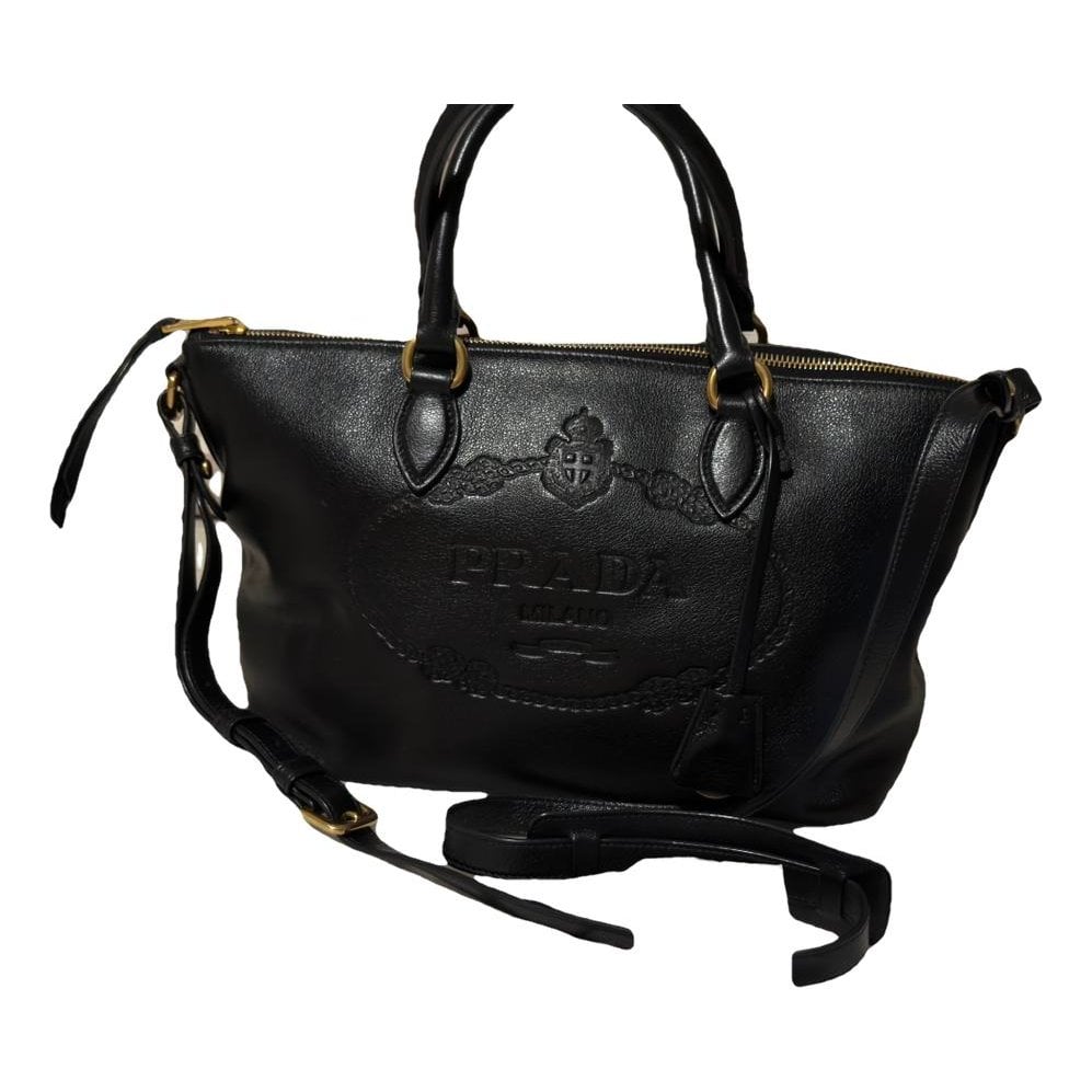Leather crossbody bag