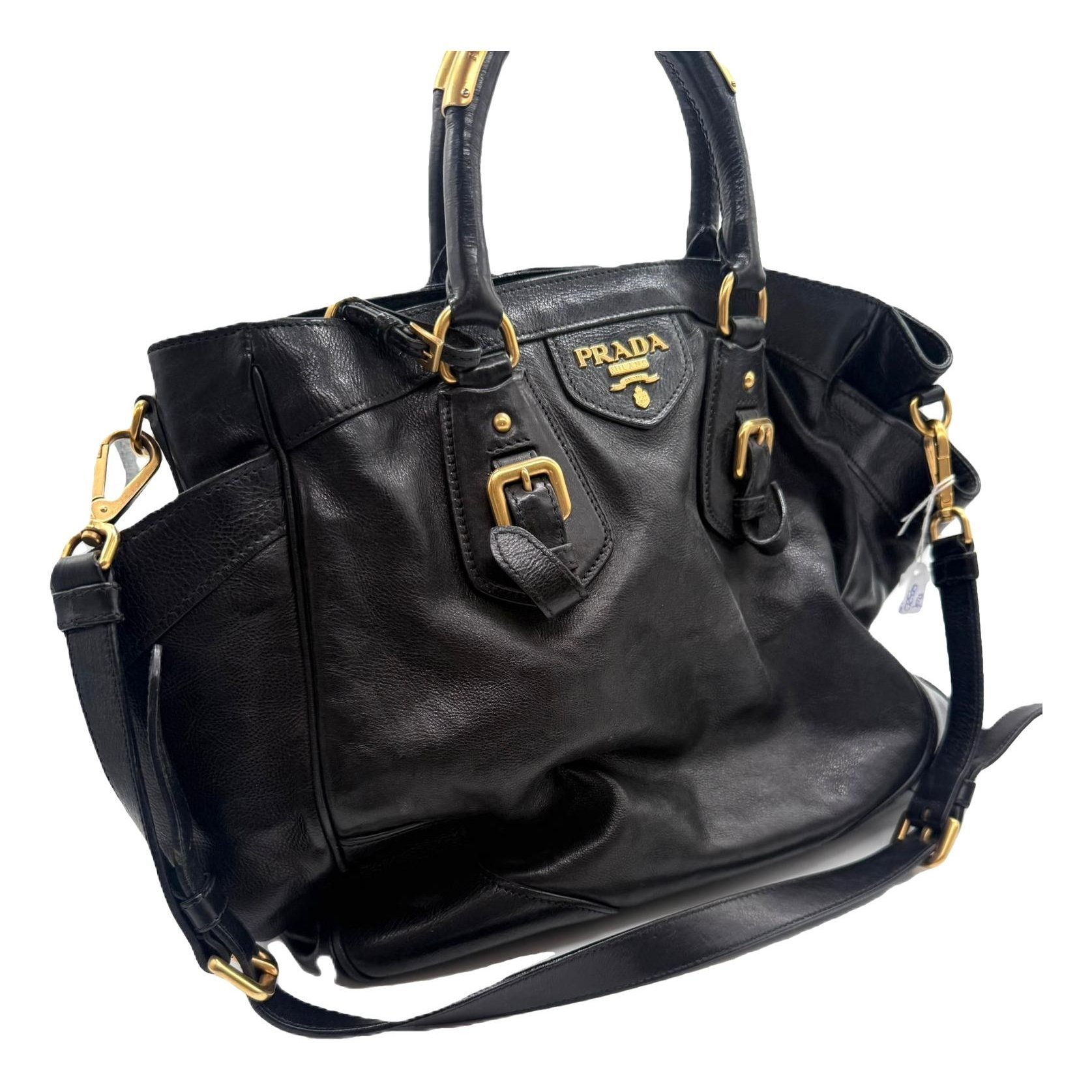 Leather handbag