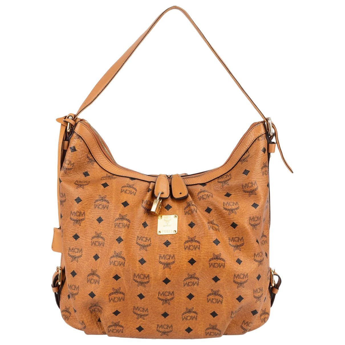 Boston leather handbag