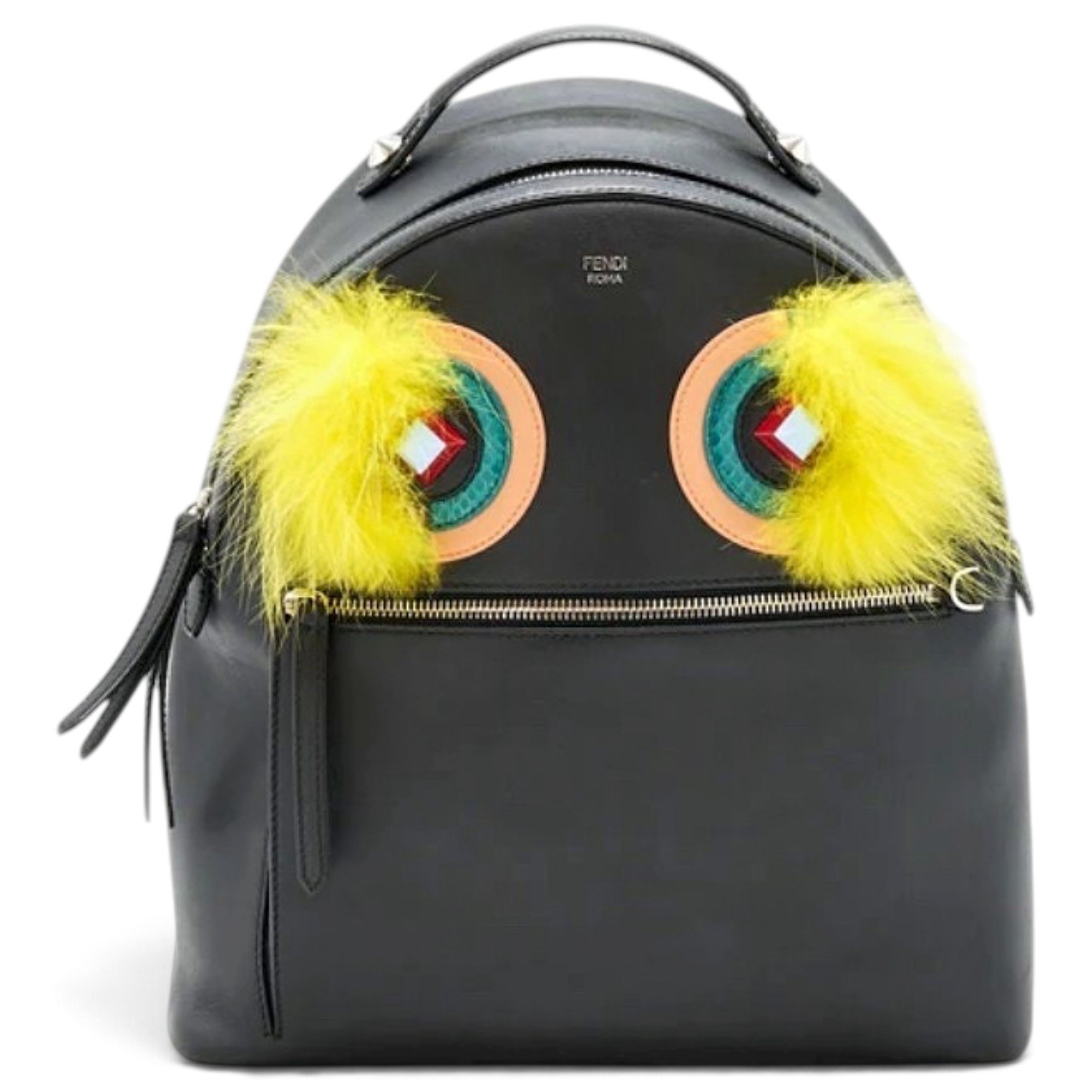 Leather backpack