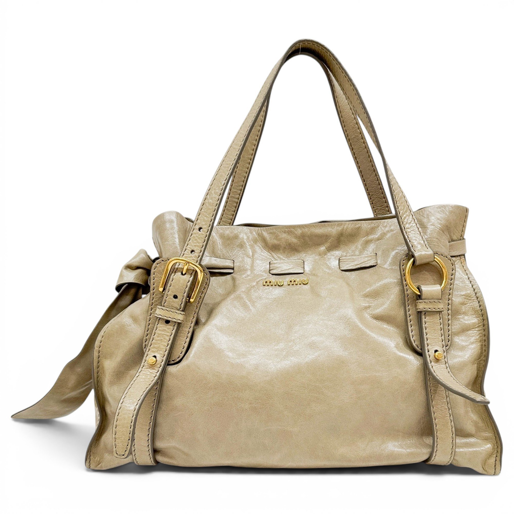 Vitello leather handbag
