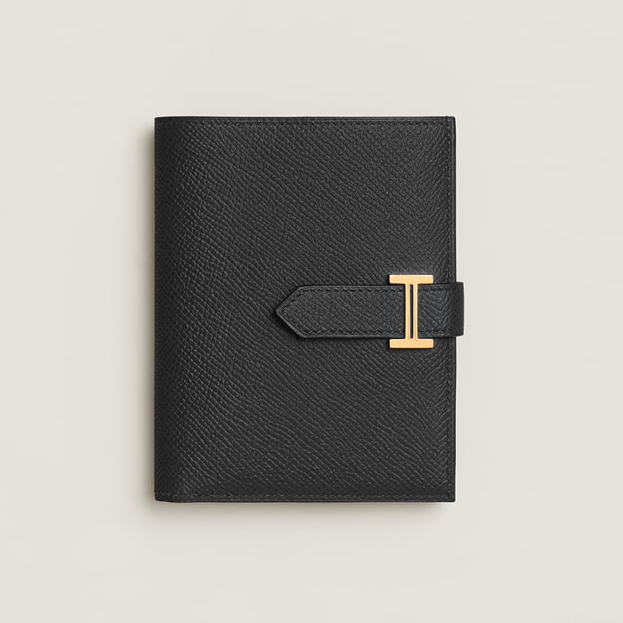Noir Bearn Compact Wallet