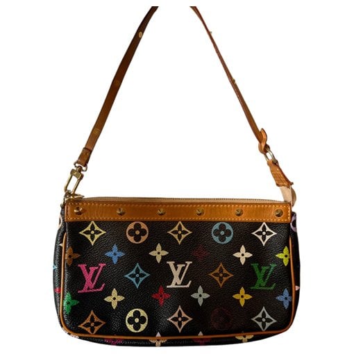 Pochette Accessoire leather handbag