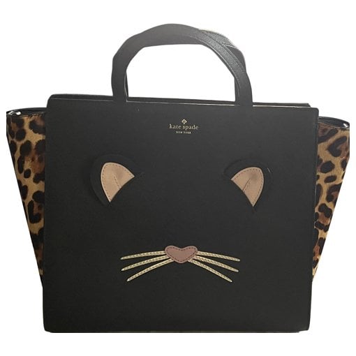 Leather tote