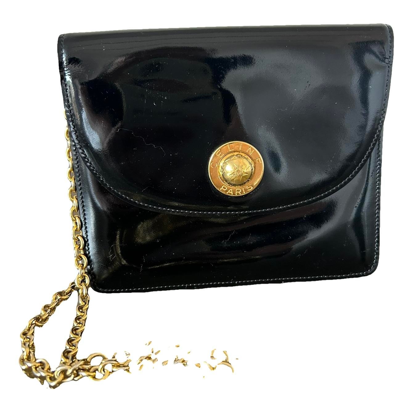 Patent leather handbag