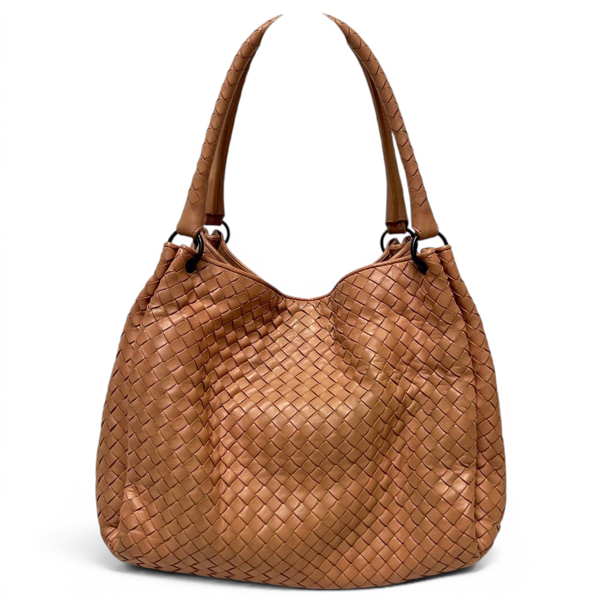 Parachute leather handbag