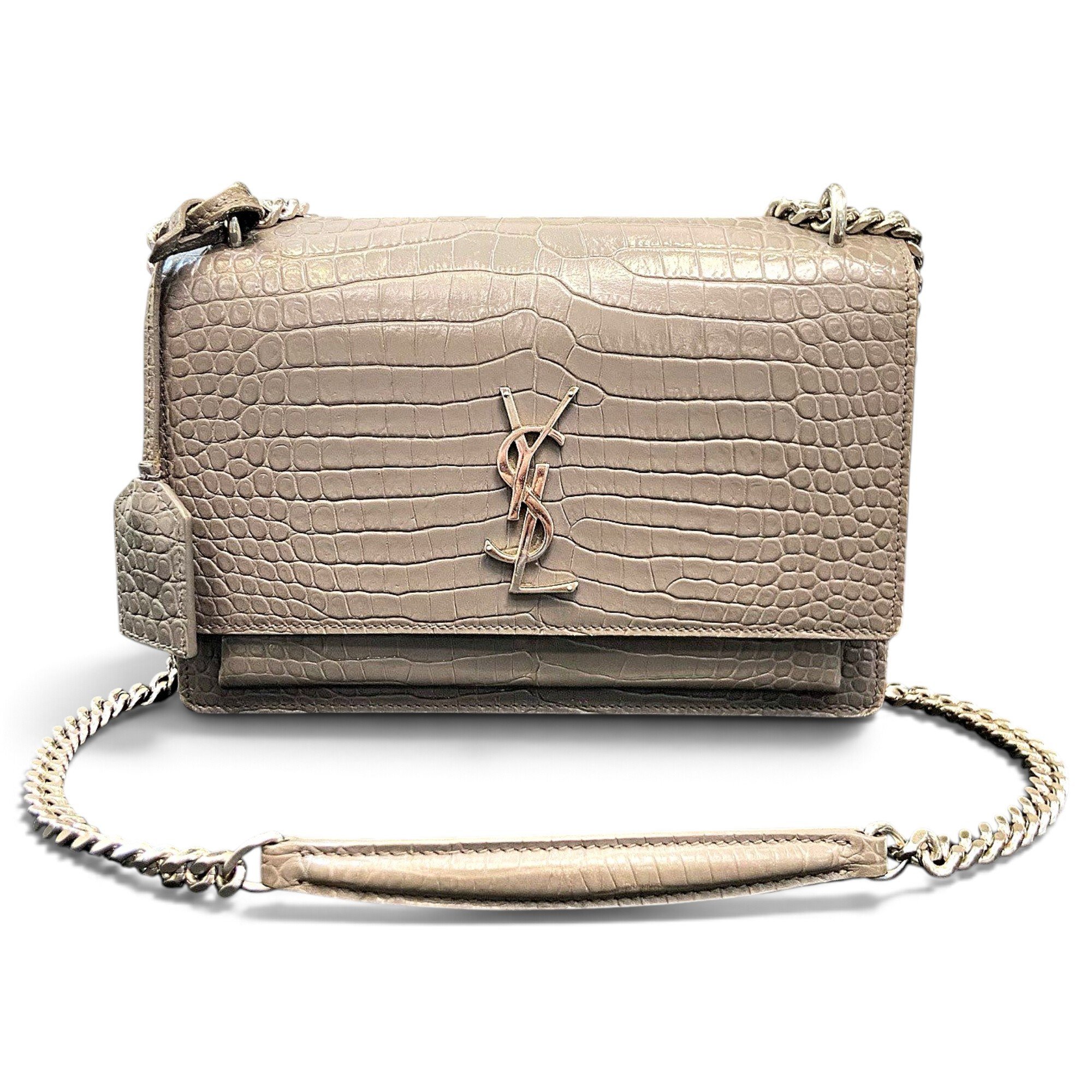 Sunset leather handbag