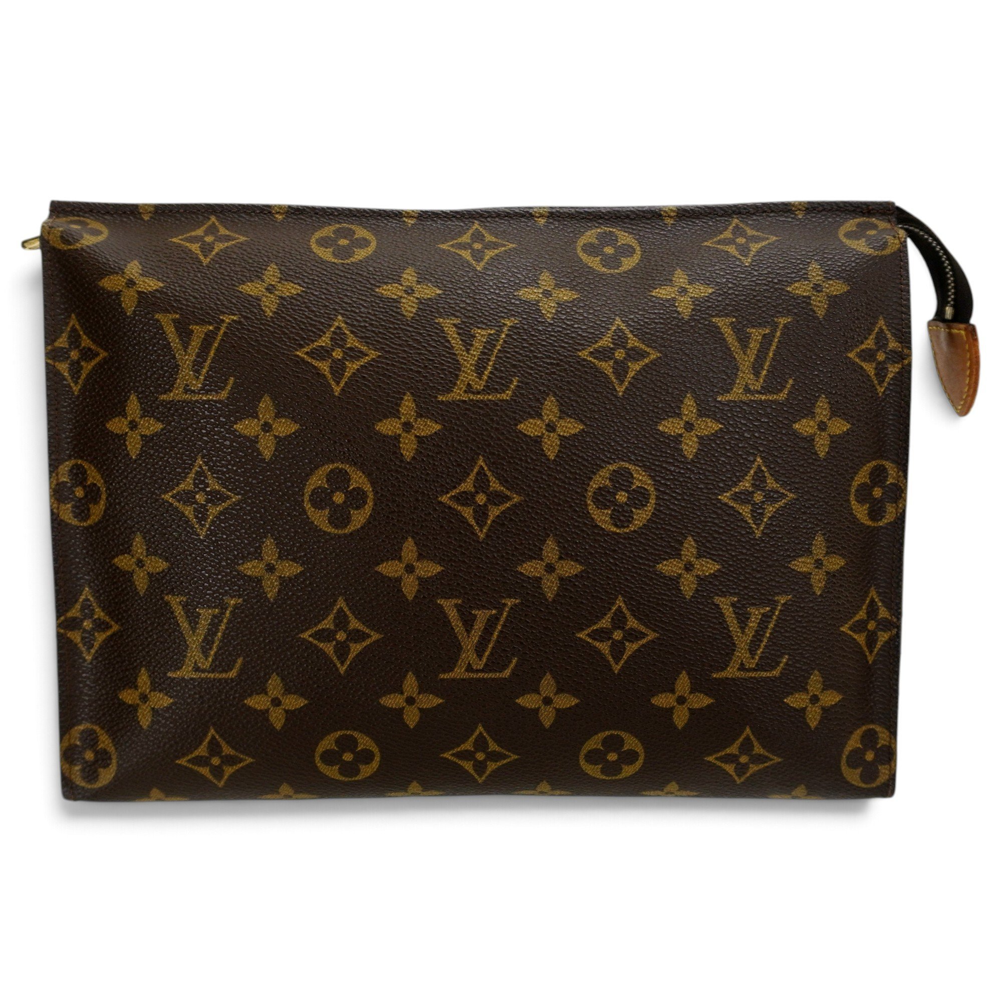 Poche toilette leather vanity case