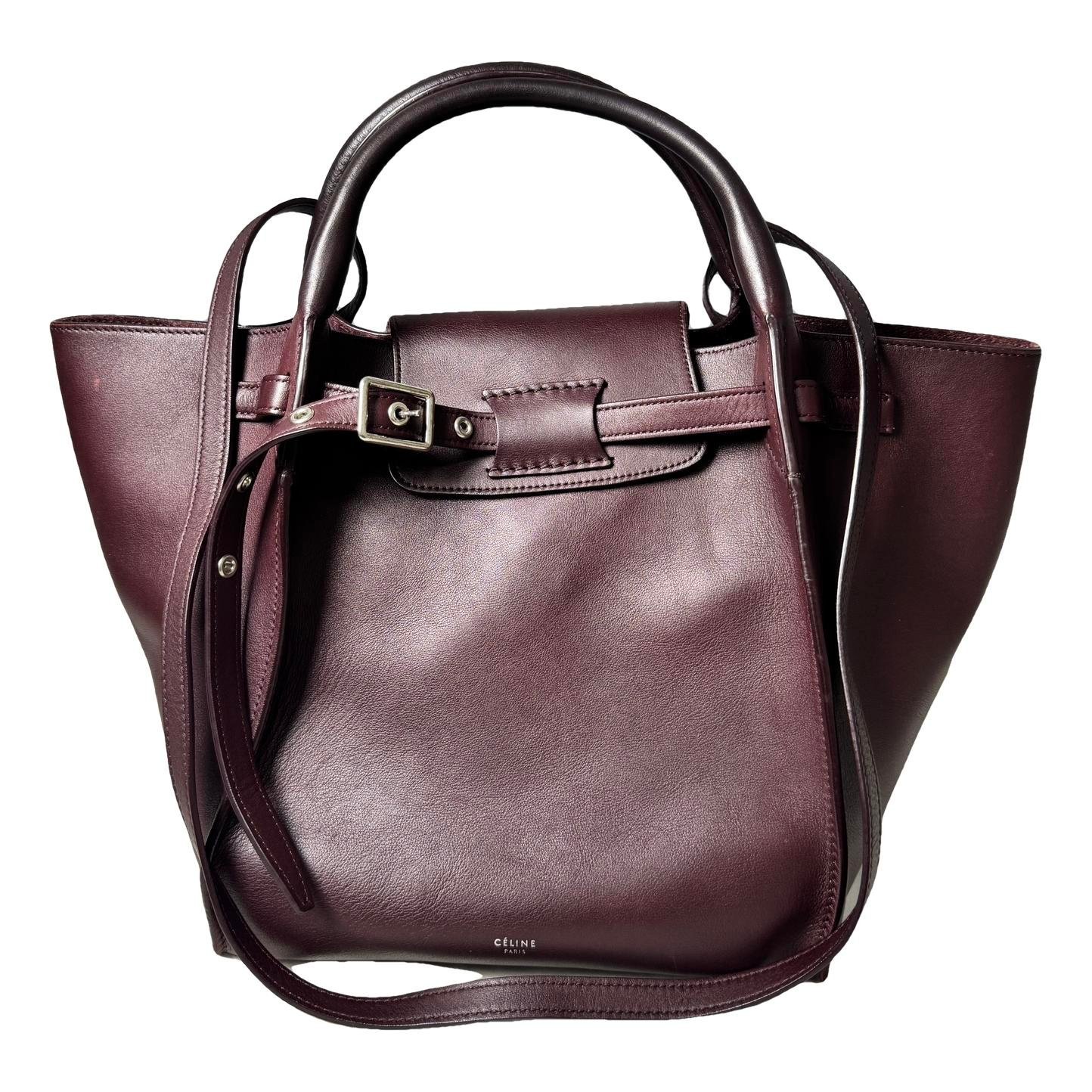 Big Bag leather handbag