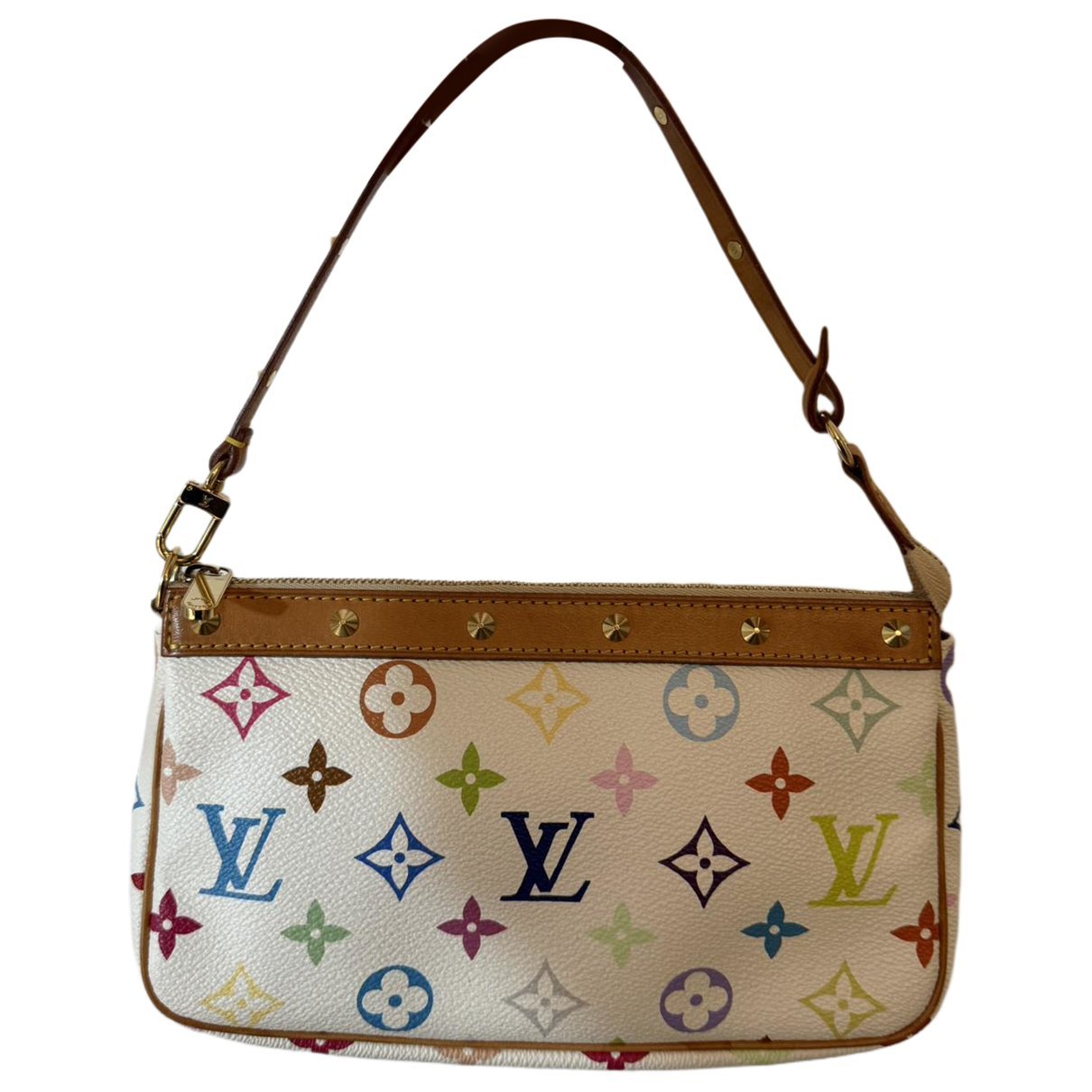 Pochette Accessoire leather handbag