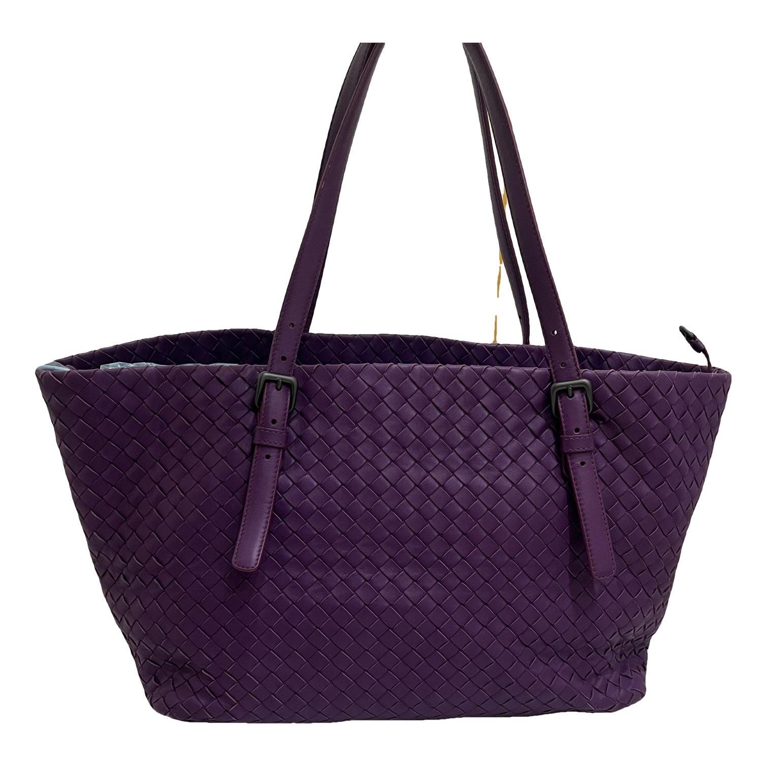 Fourre-Tout leather handbag