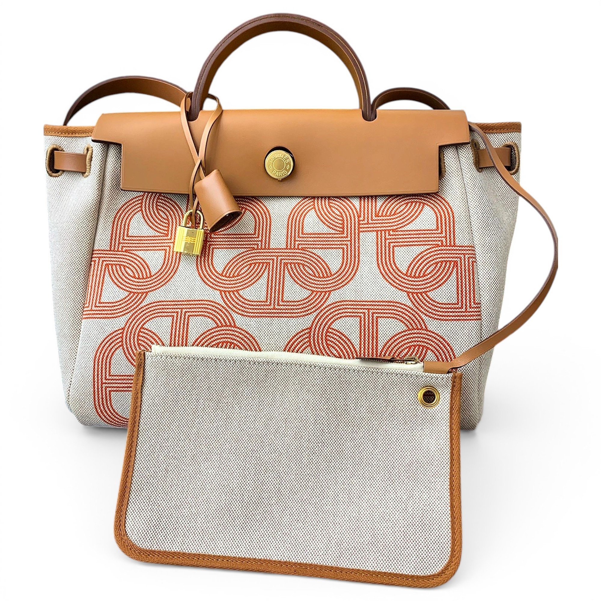 Herbag leather handbag