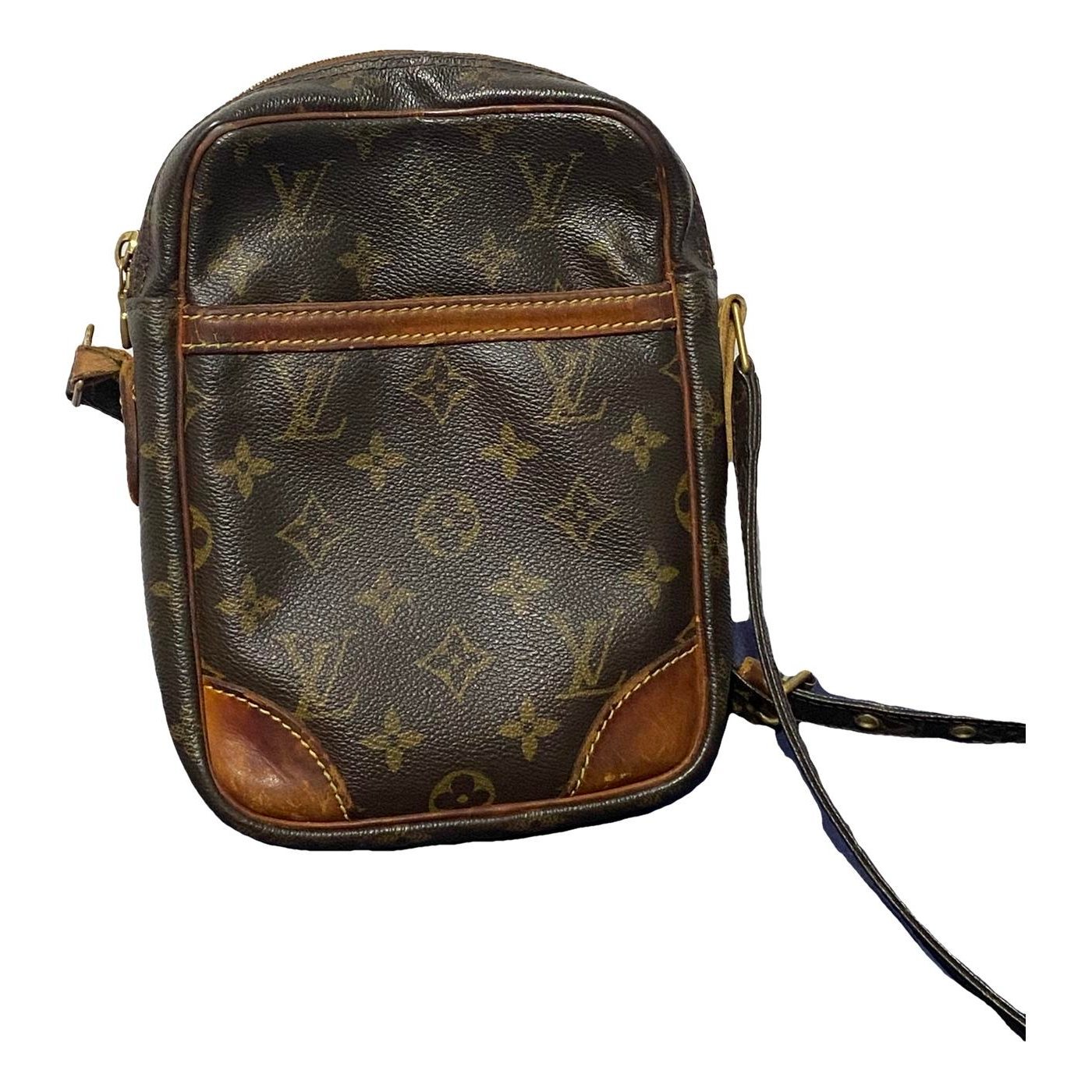 Danube leather crossbody bag
