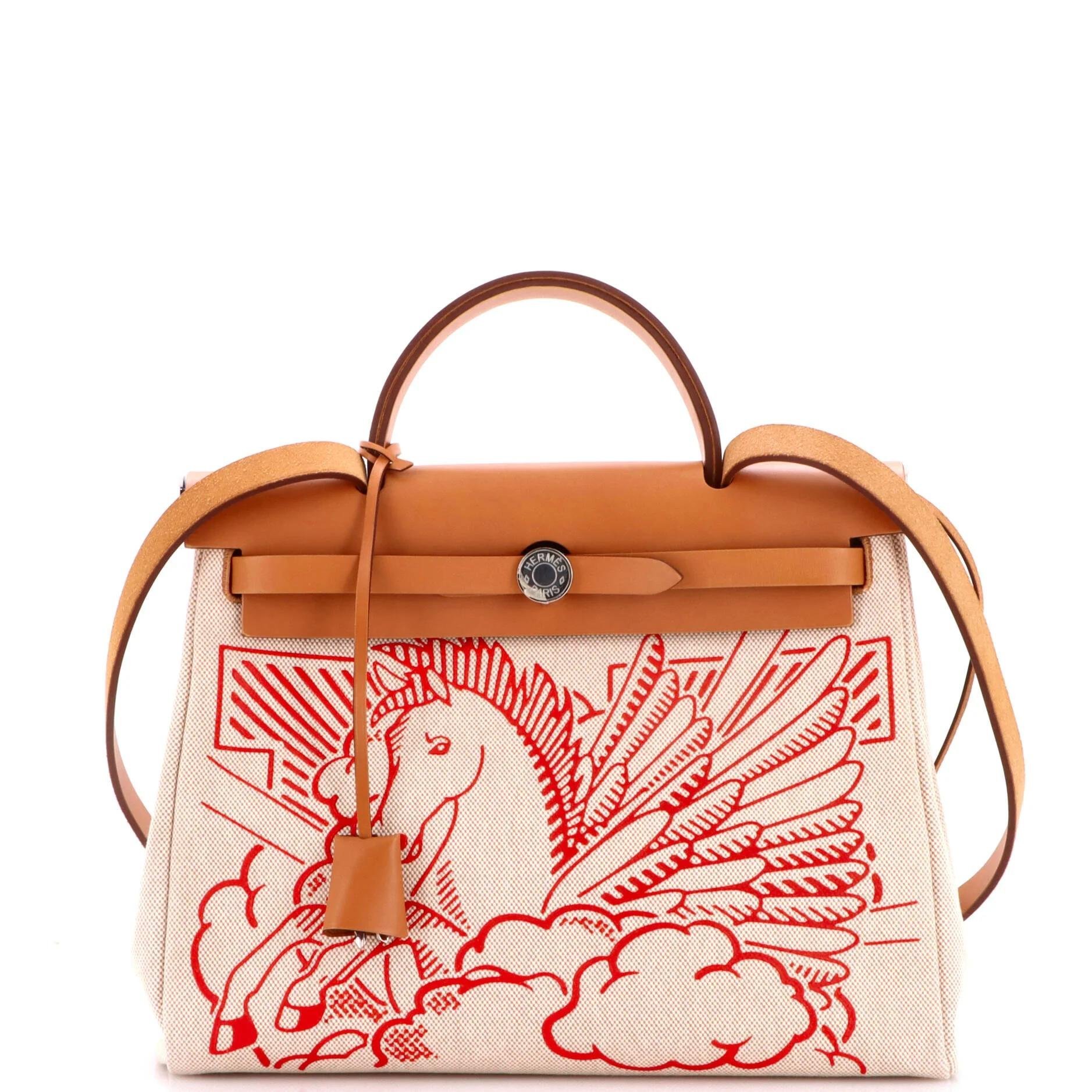 Herbag leather handbag