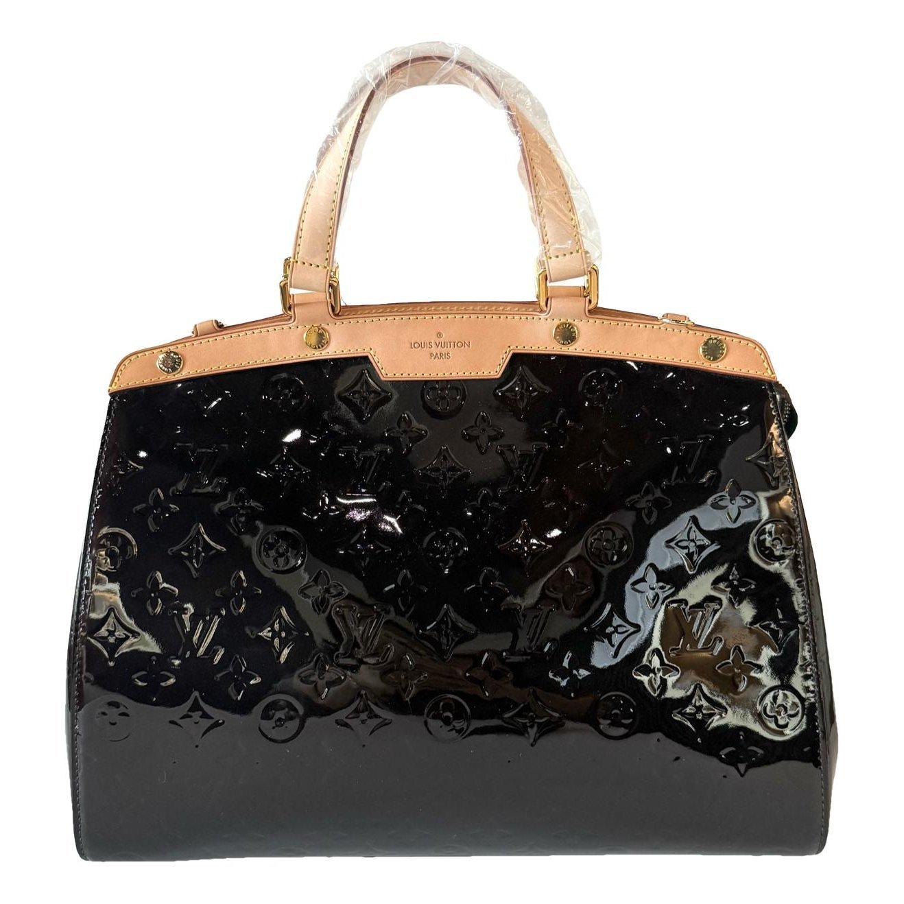 Louis Vuitton Bréa patent leather bag