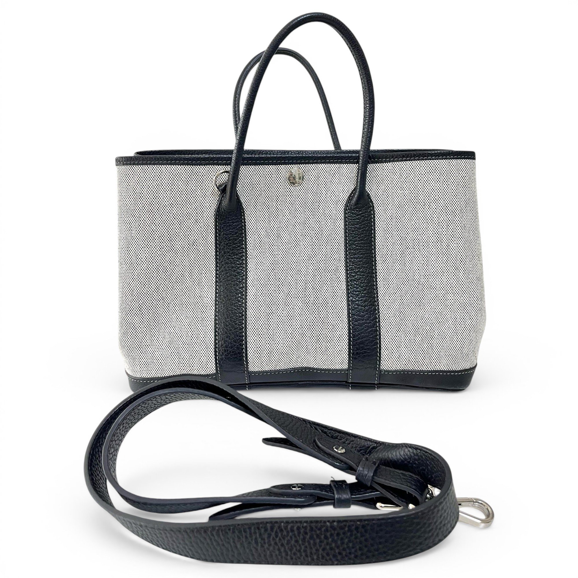 Garden Party leather handbag