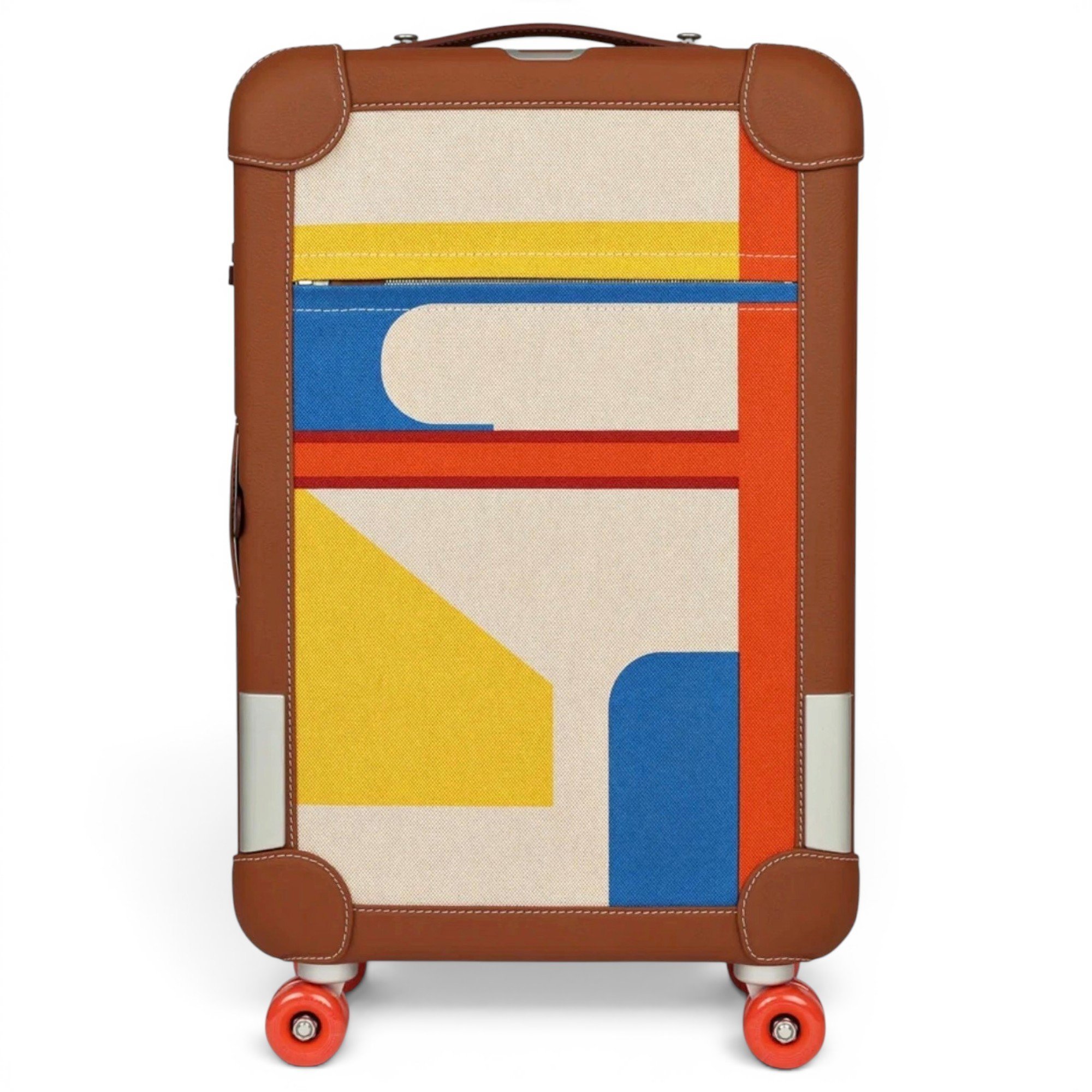 Plume leather travel bag