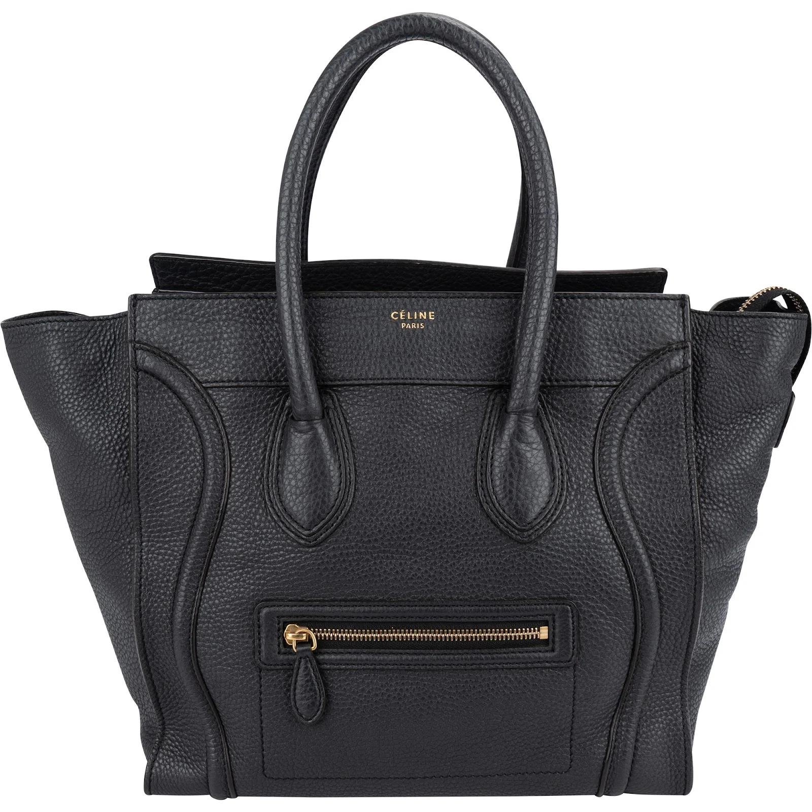 Luggage leather handbag