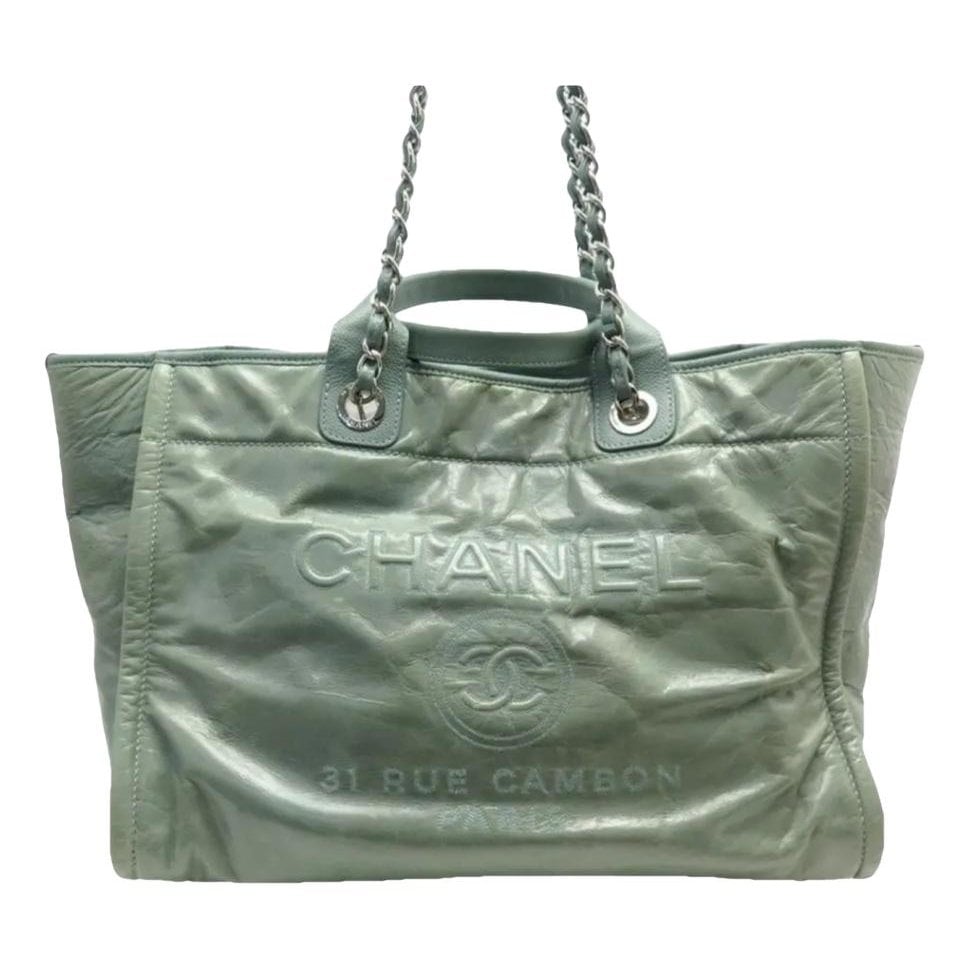 Deauville leather tote