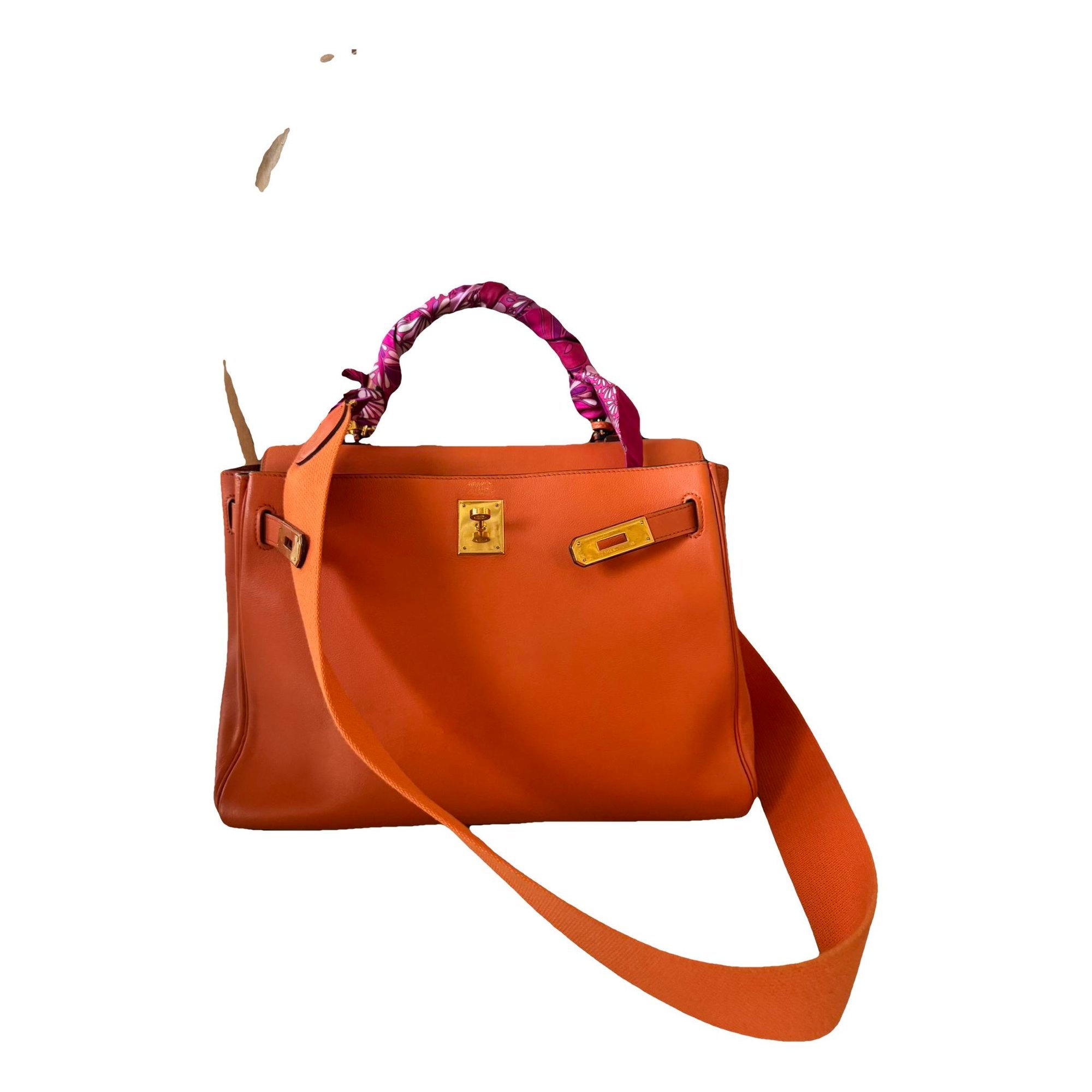 Hermes Kelly 32 Handbag Gold