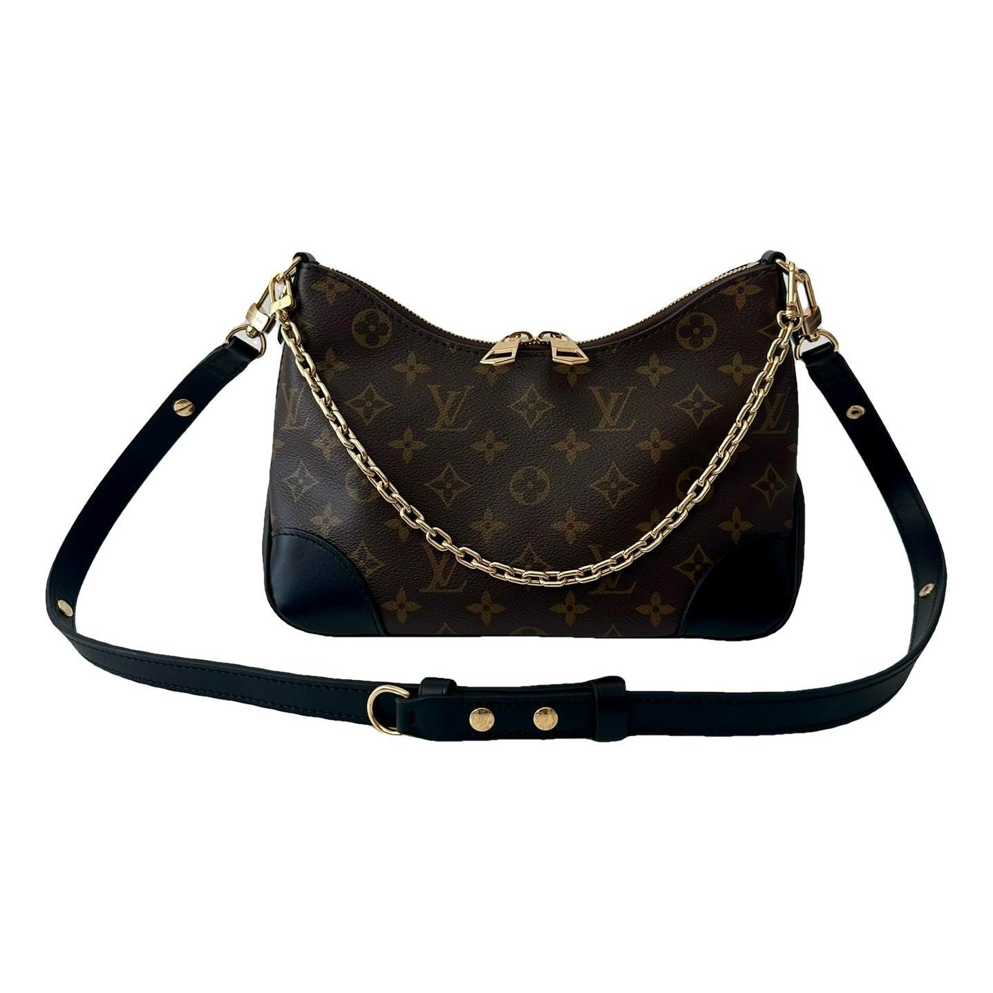 Louis Vuitton Boulogne leather crossbody bag