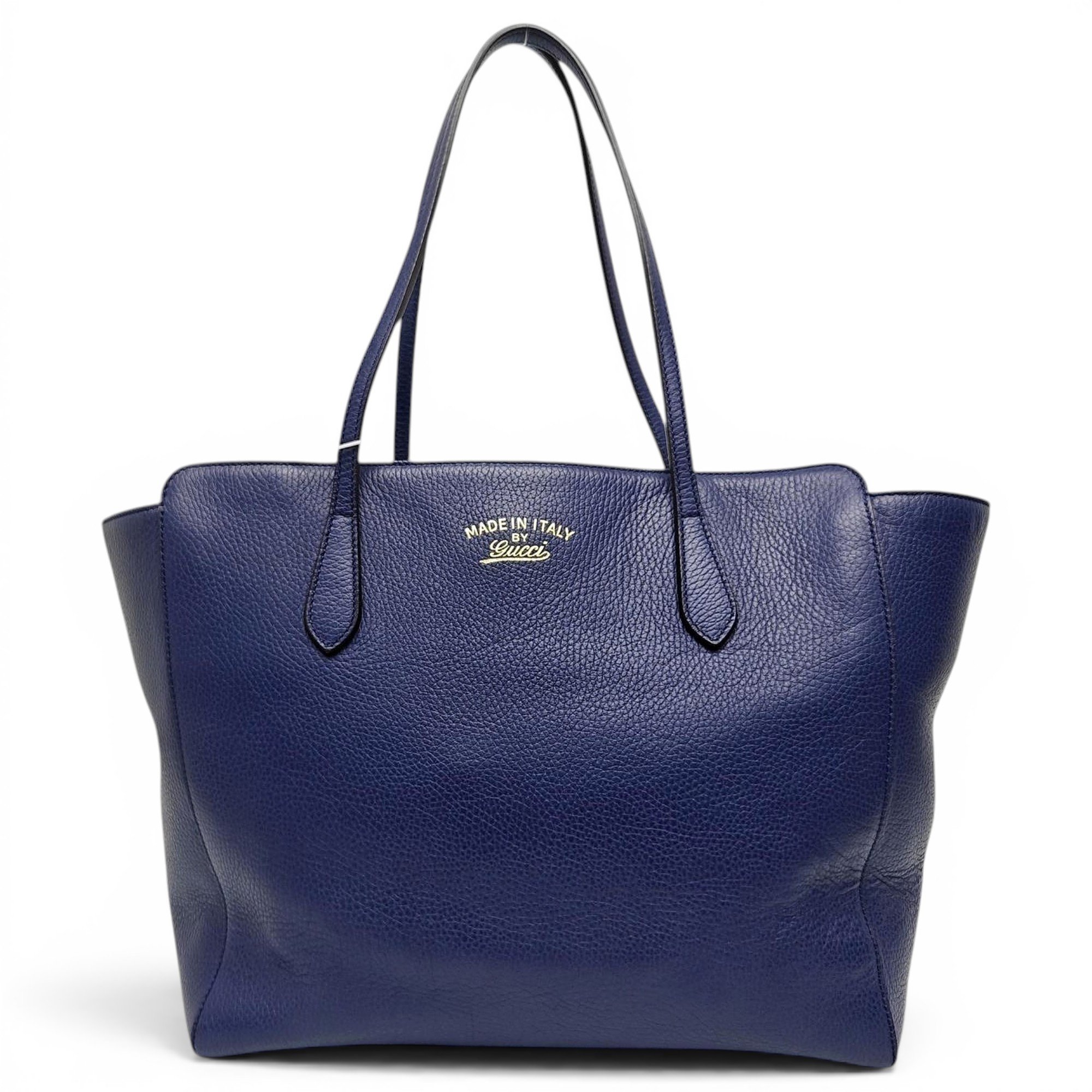Swing leather tote