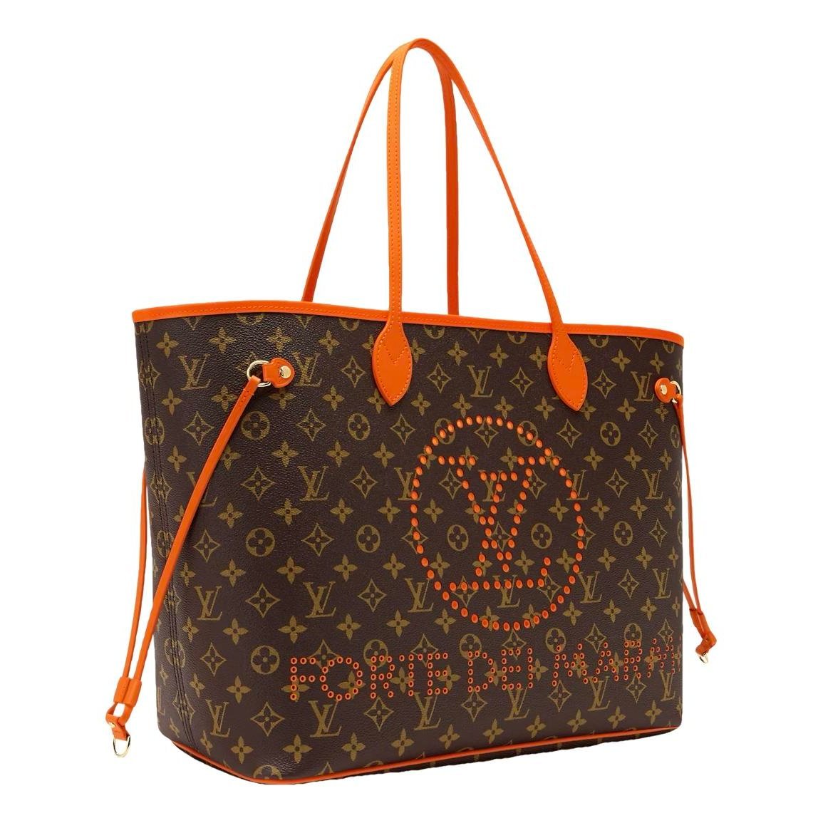 Neverfull leather tote