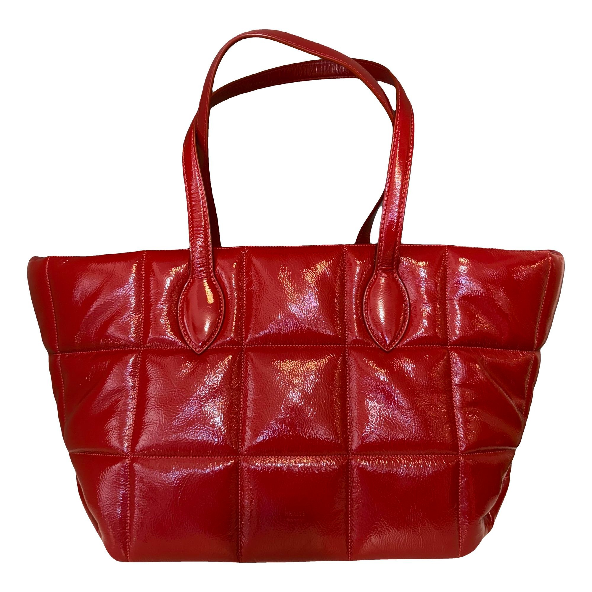 Khaite Patent leather tote