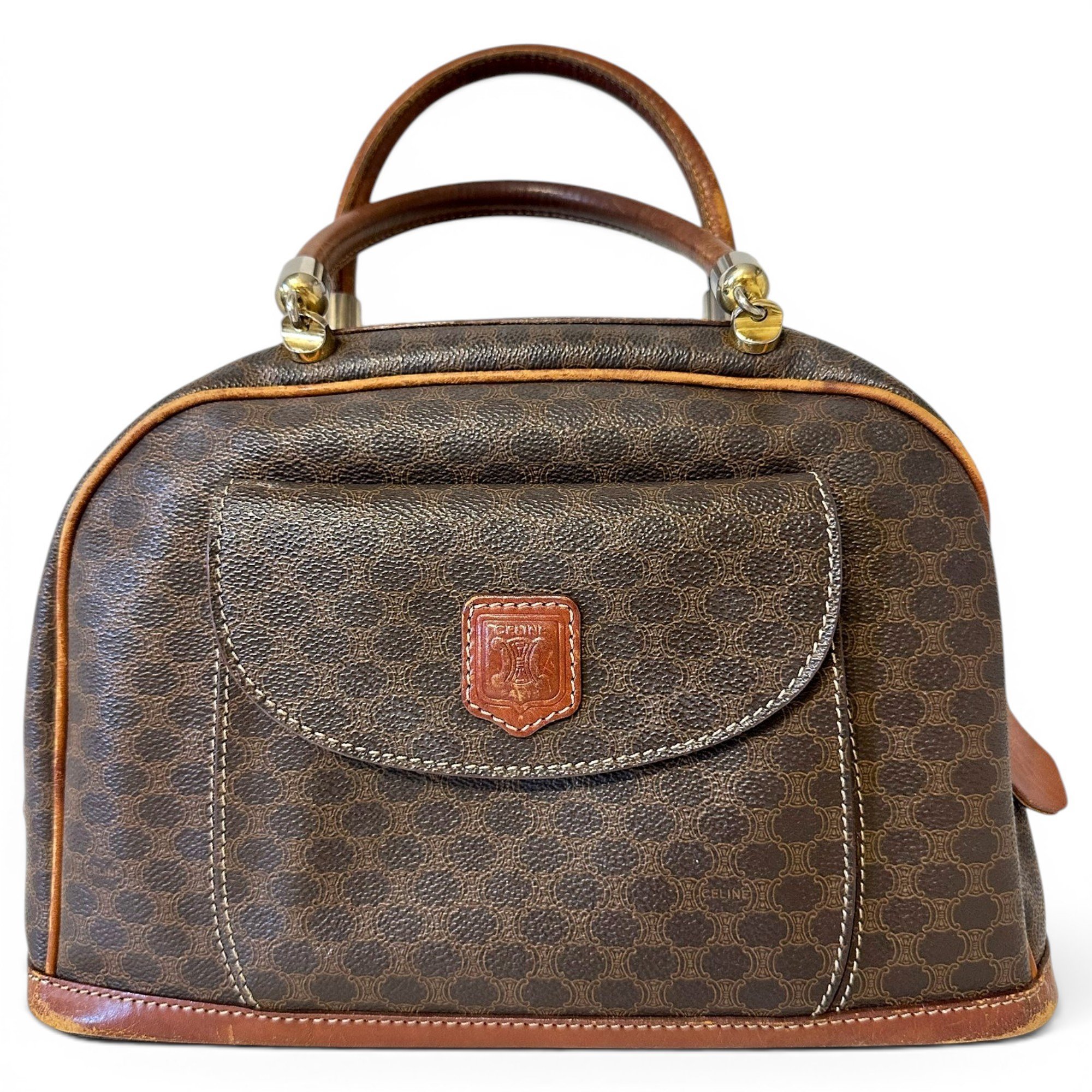 Leather handbag