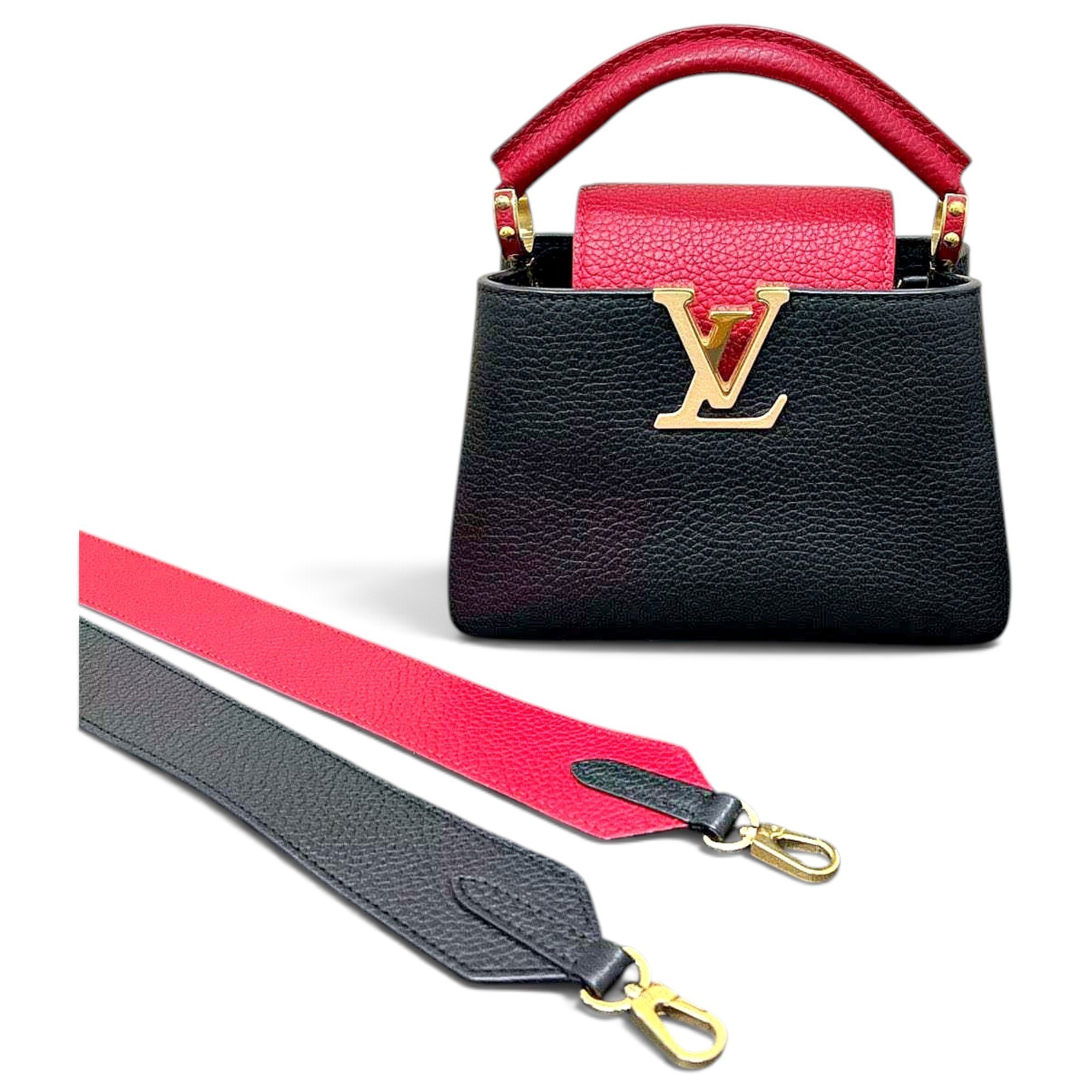 Capucines leather handbag