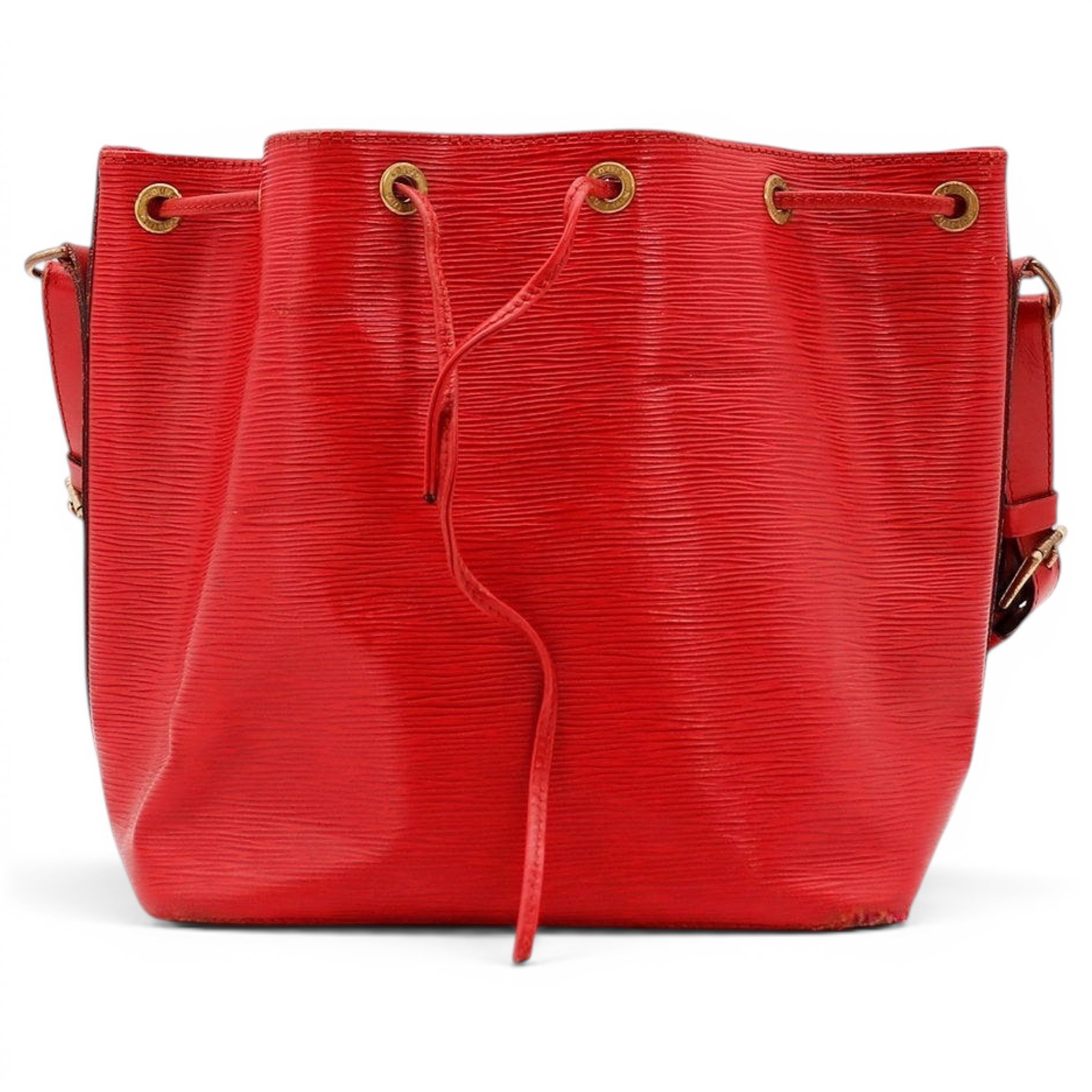 Petit Noé trunk leather handbag