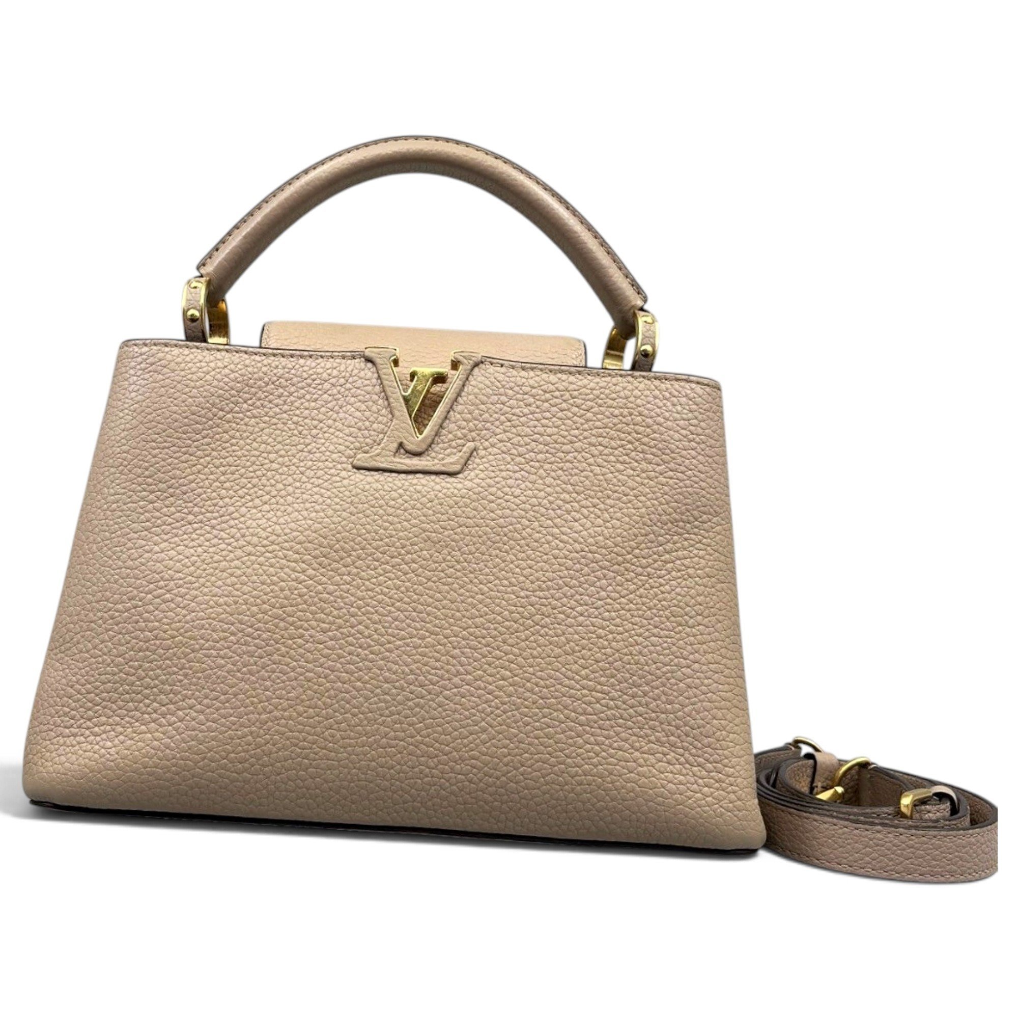 Capucines leather handbag