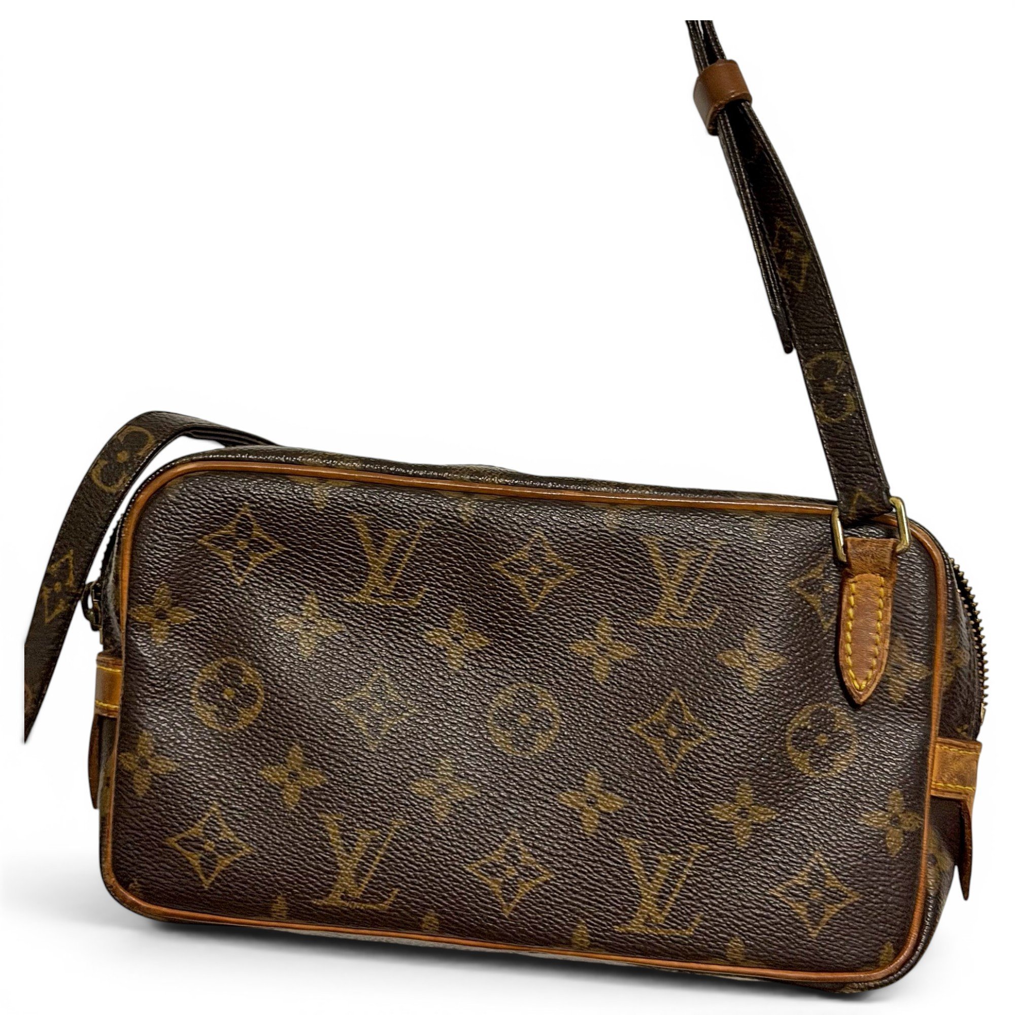 Marly vintage leather crossbody bag