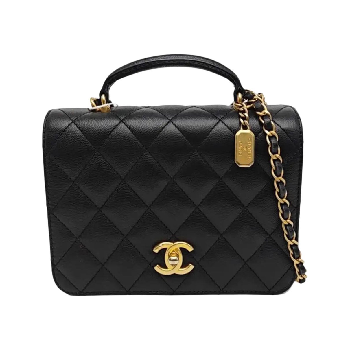 Leather handbag