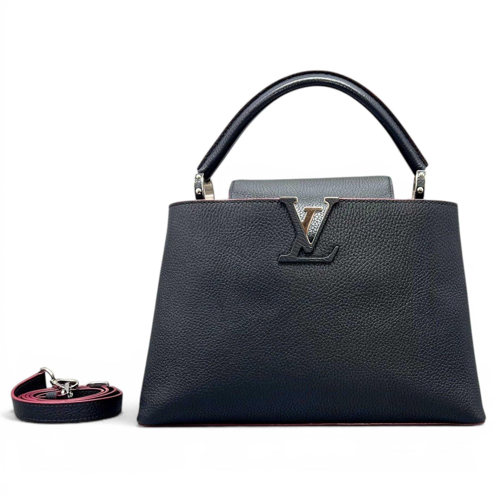 Capucines leather handbag