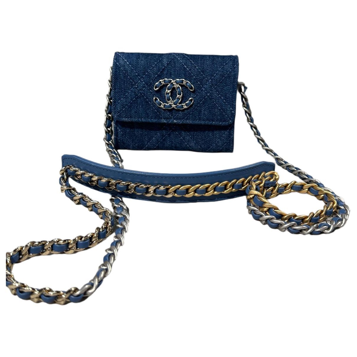 Wallet On Chain Timeless/Classique leather handbag