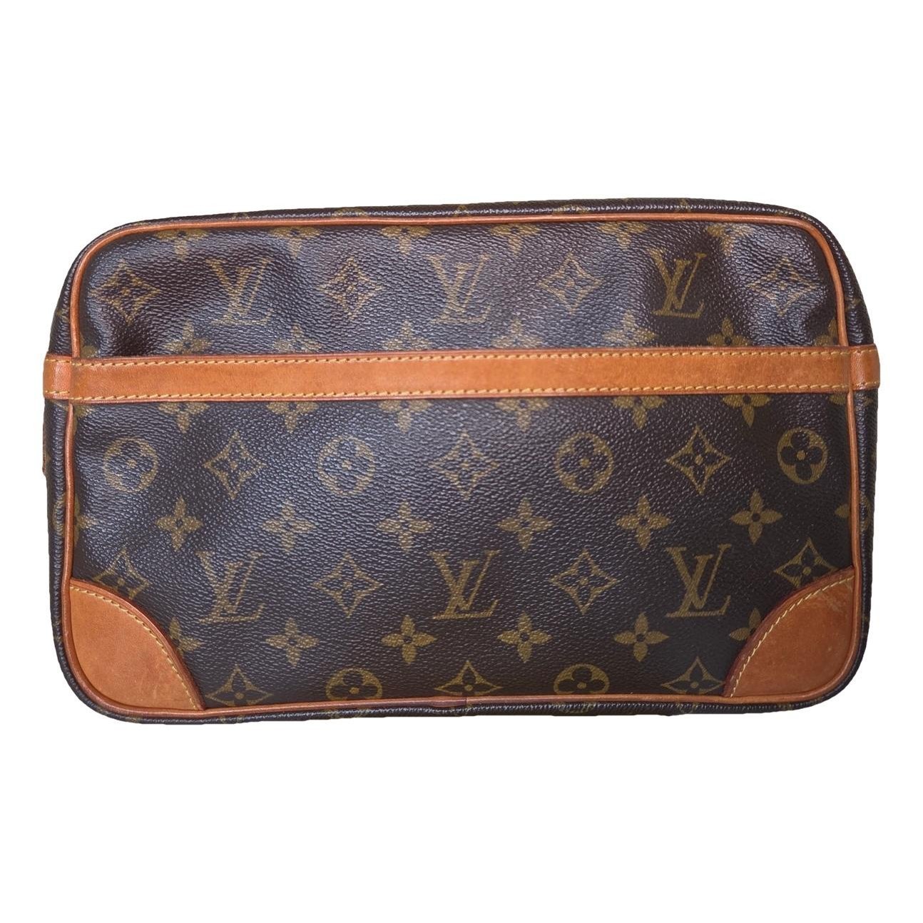 Trocadéro leather clutch bag
