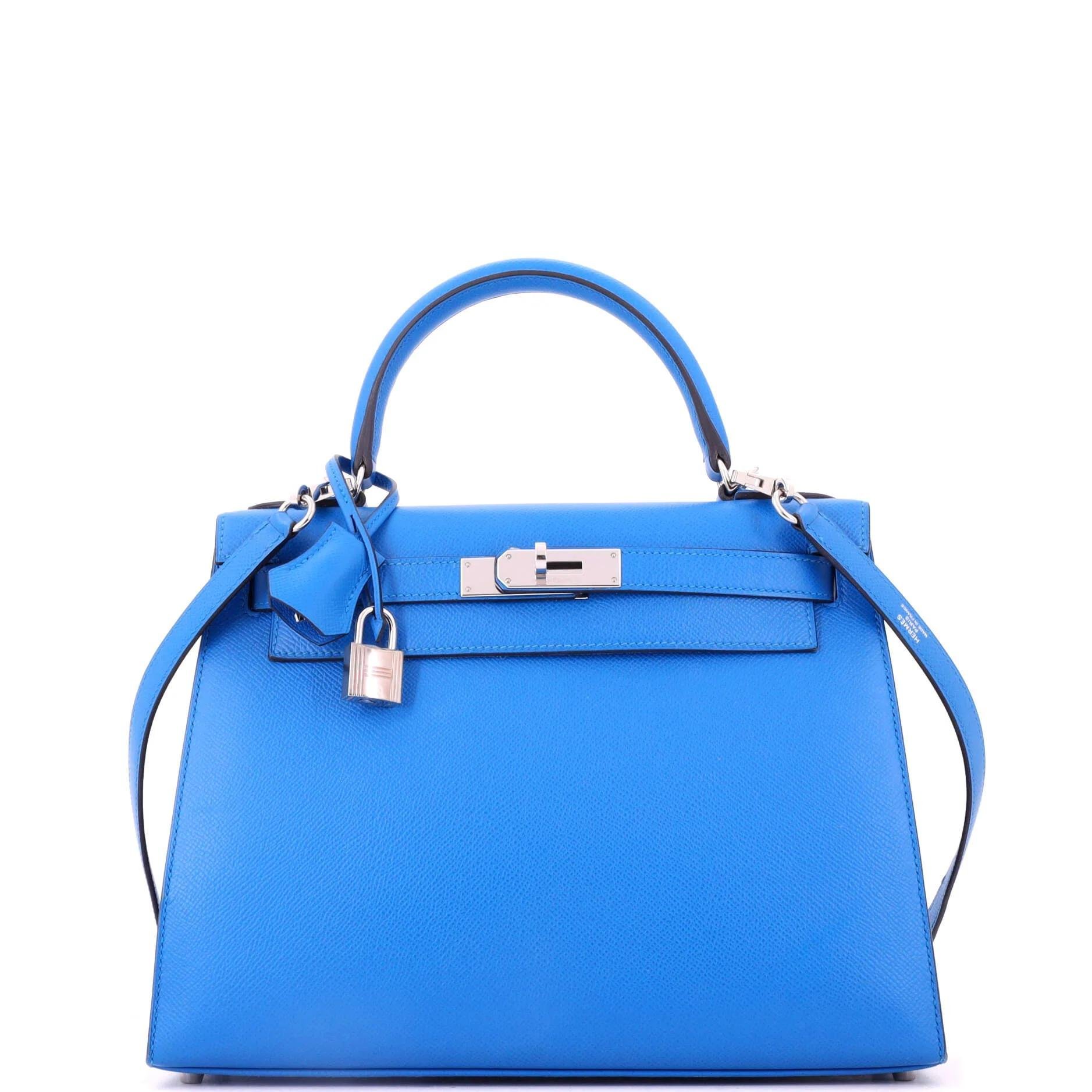 Kelly 28 leather handbag